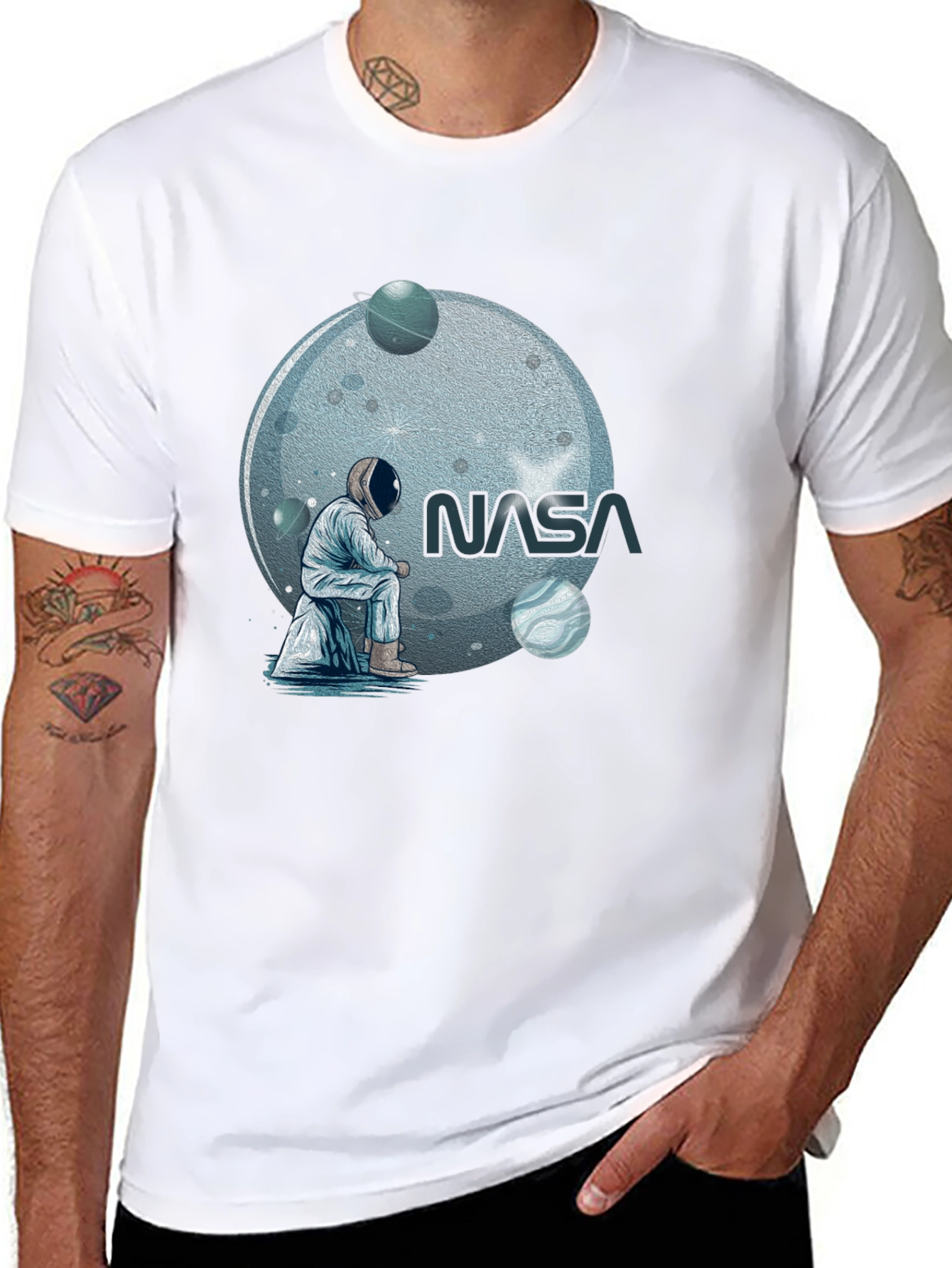 NASA Astronaut T-Shirt - Space Explorer Tee