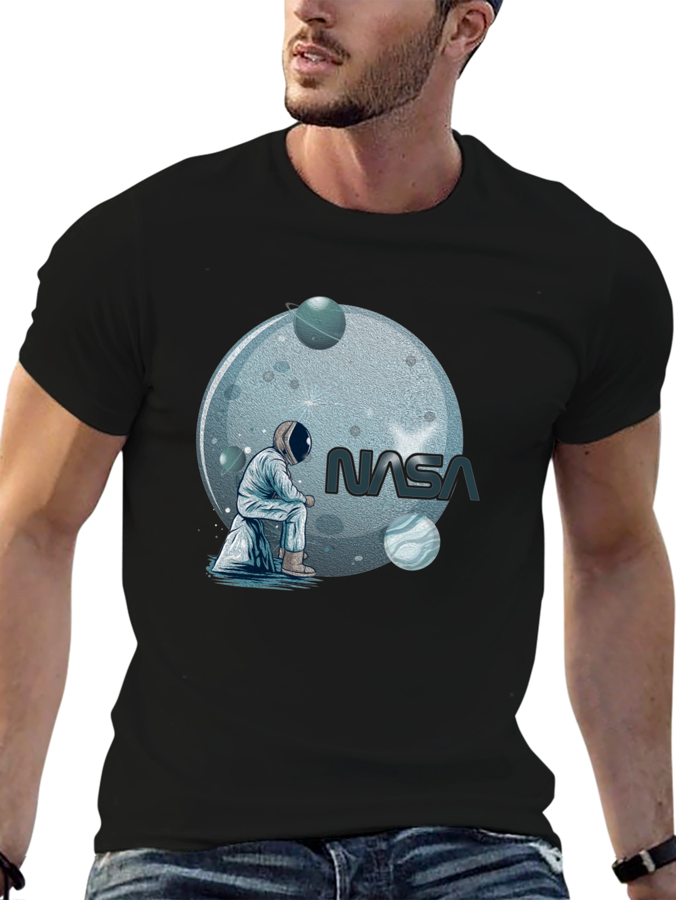NASA Astronaut T-Shirt - Space Explorer Tee
