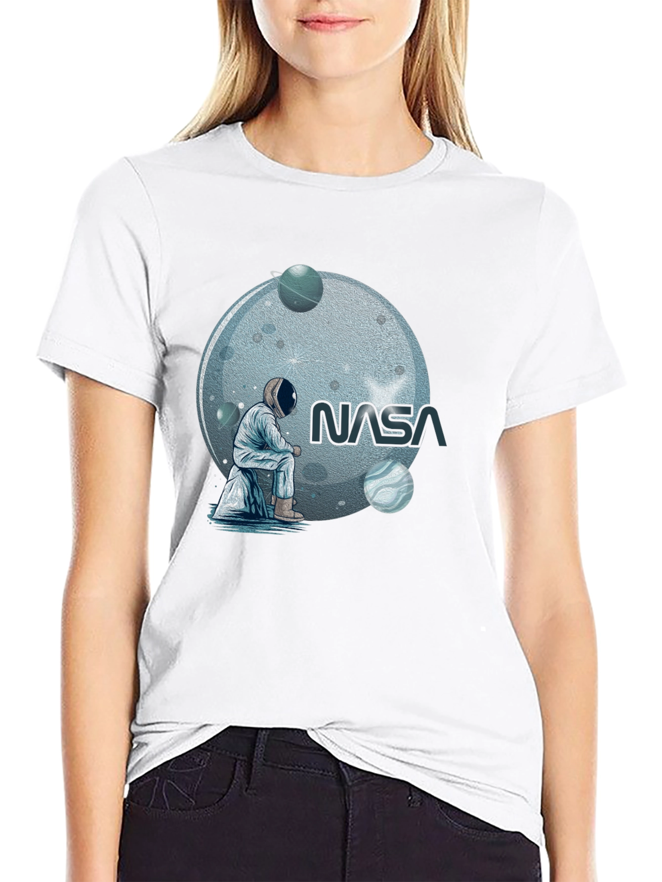 NASA Astronaut T-Shirt - Space Explorer Tee