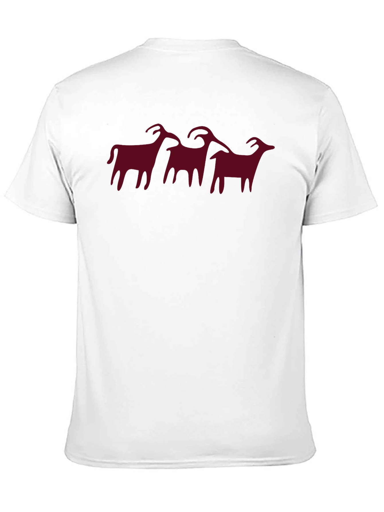 Cave Painting Graphic T-Shirt - Black