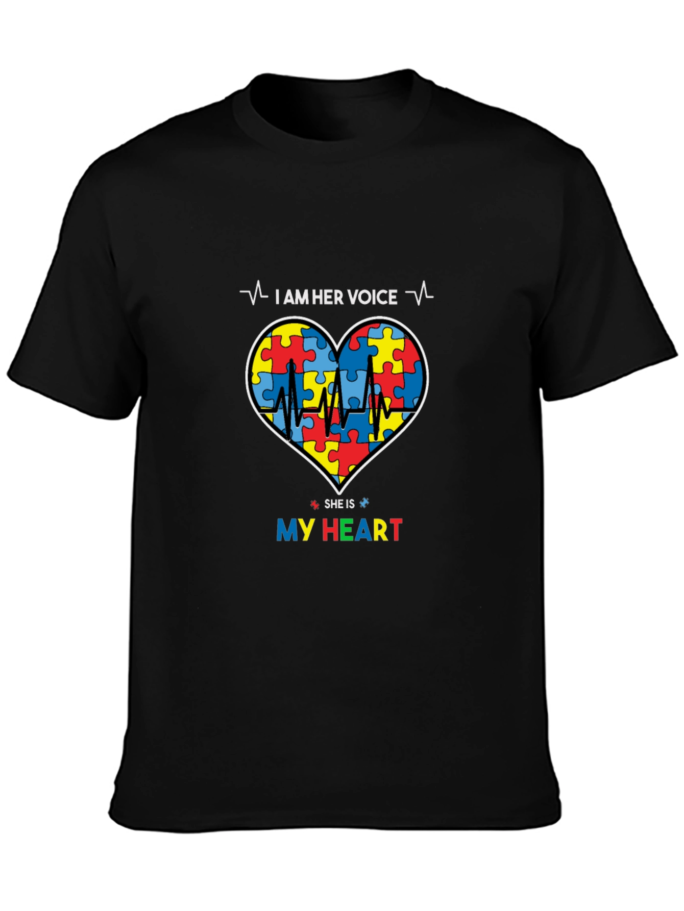 I Am Her Voice Autism Awareness T-Shirt