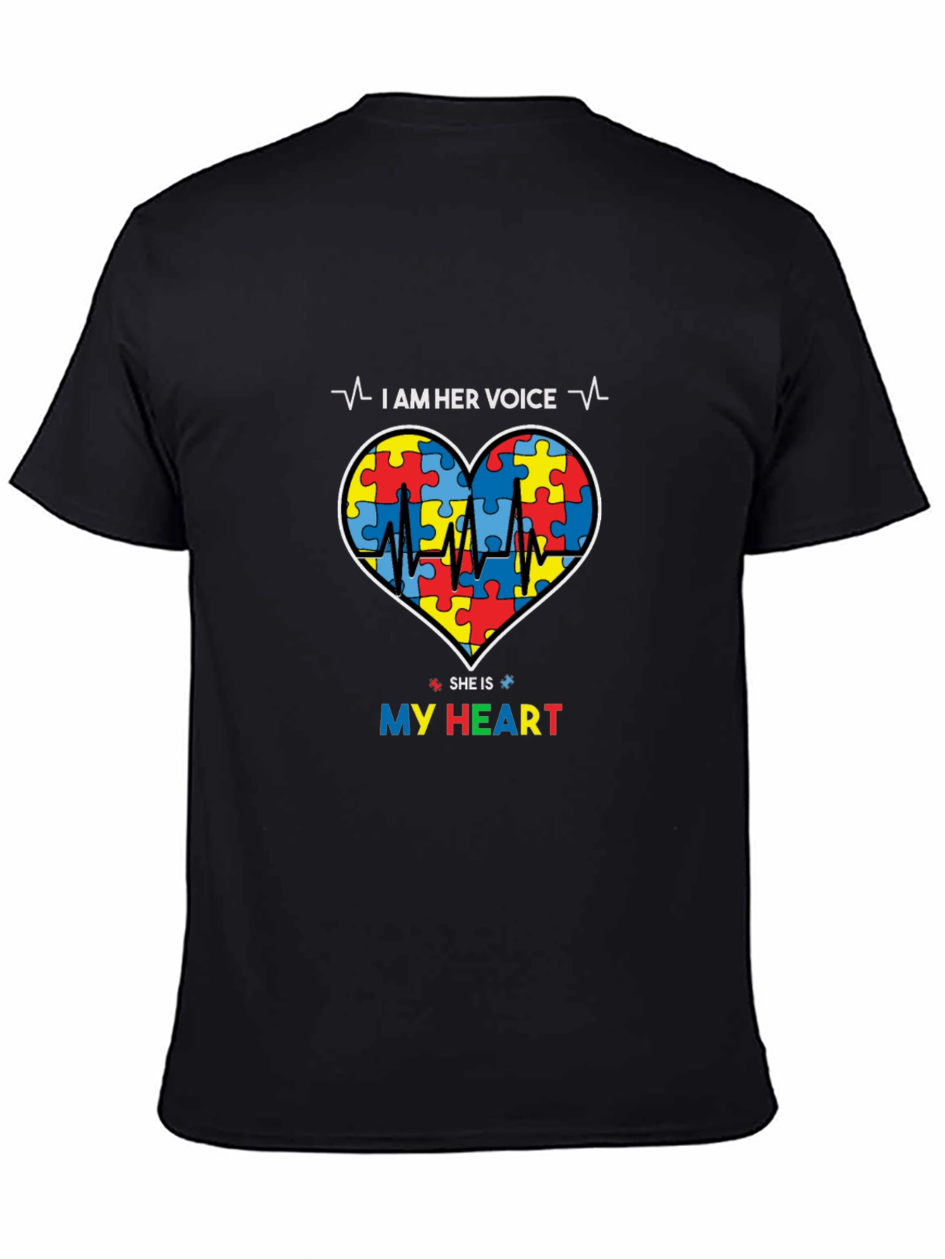 I Am Her Voice Autism Awareness T-Shirt