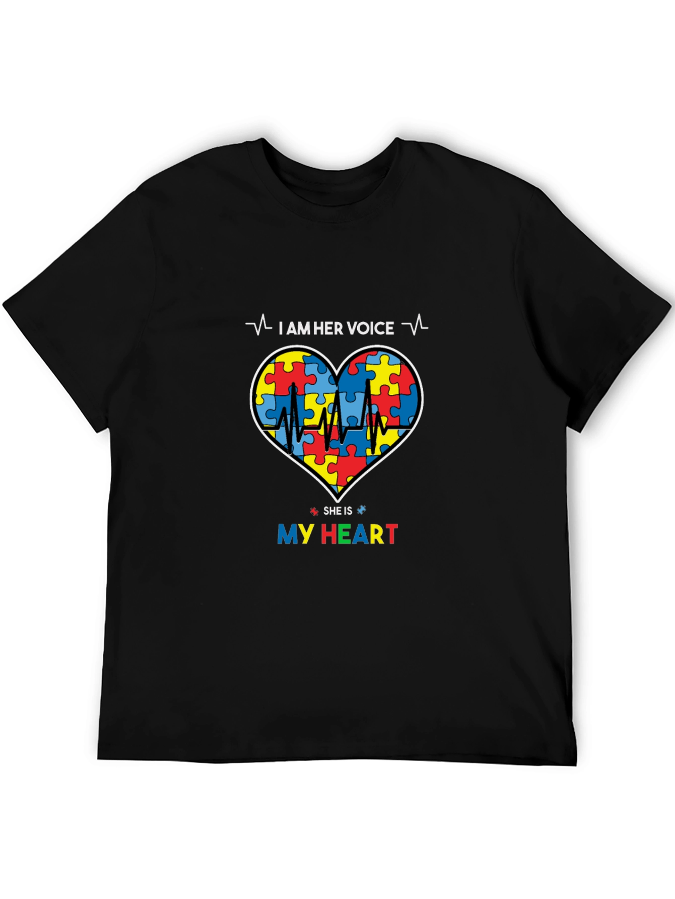 I Am Her Voice Autism Awareness T-Shirt