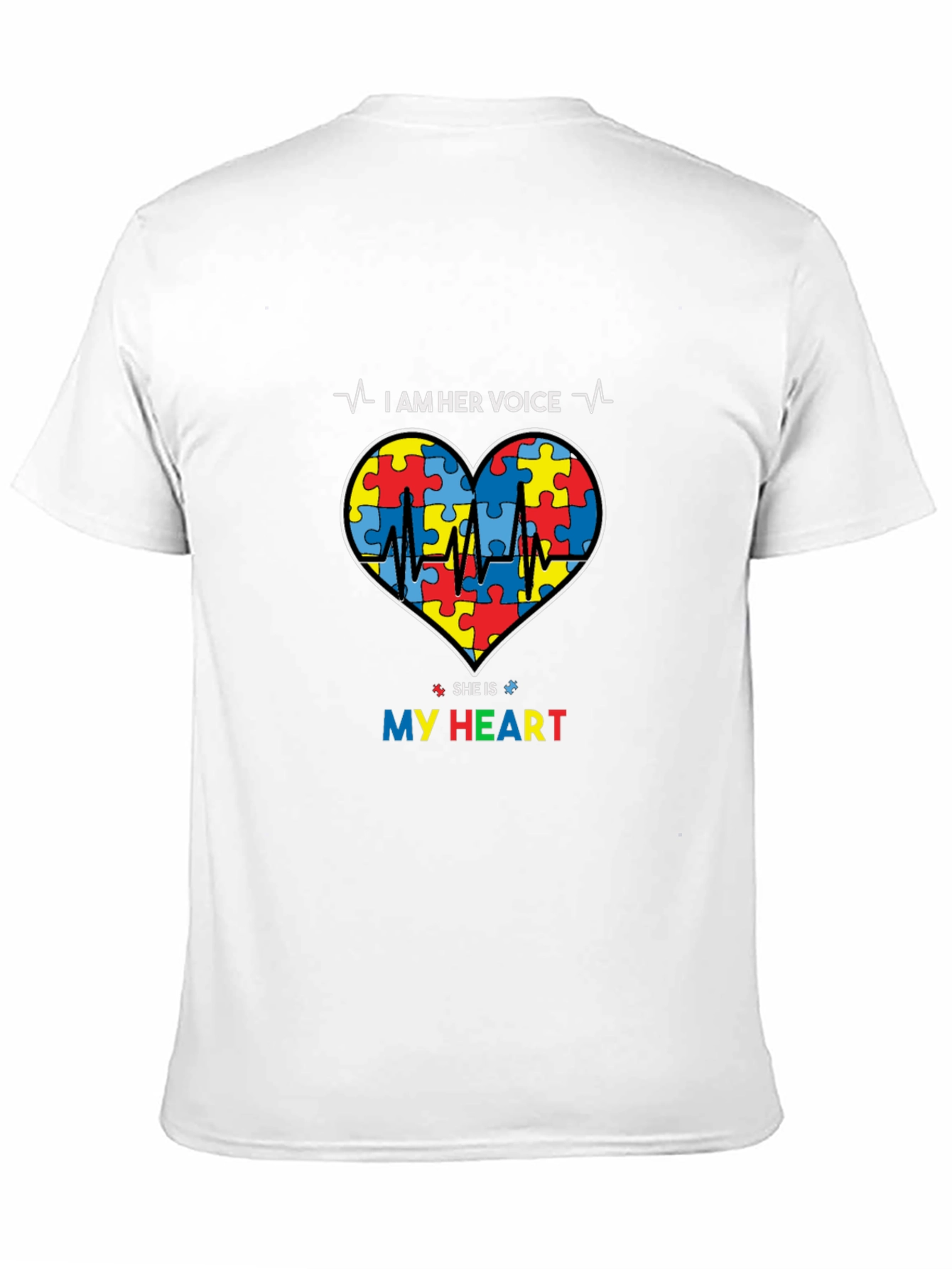 I Am Her Voice Autism Awareness T-Shirt