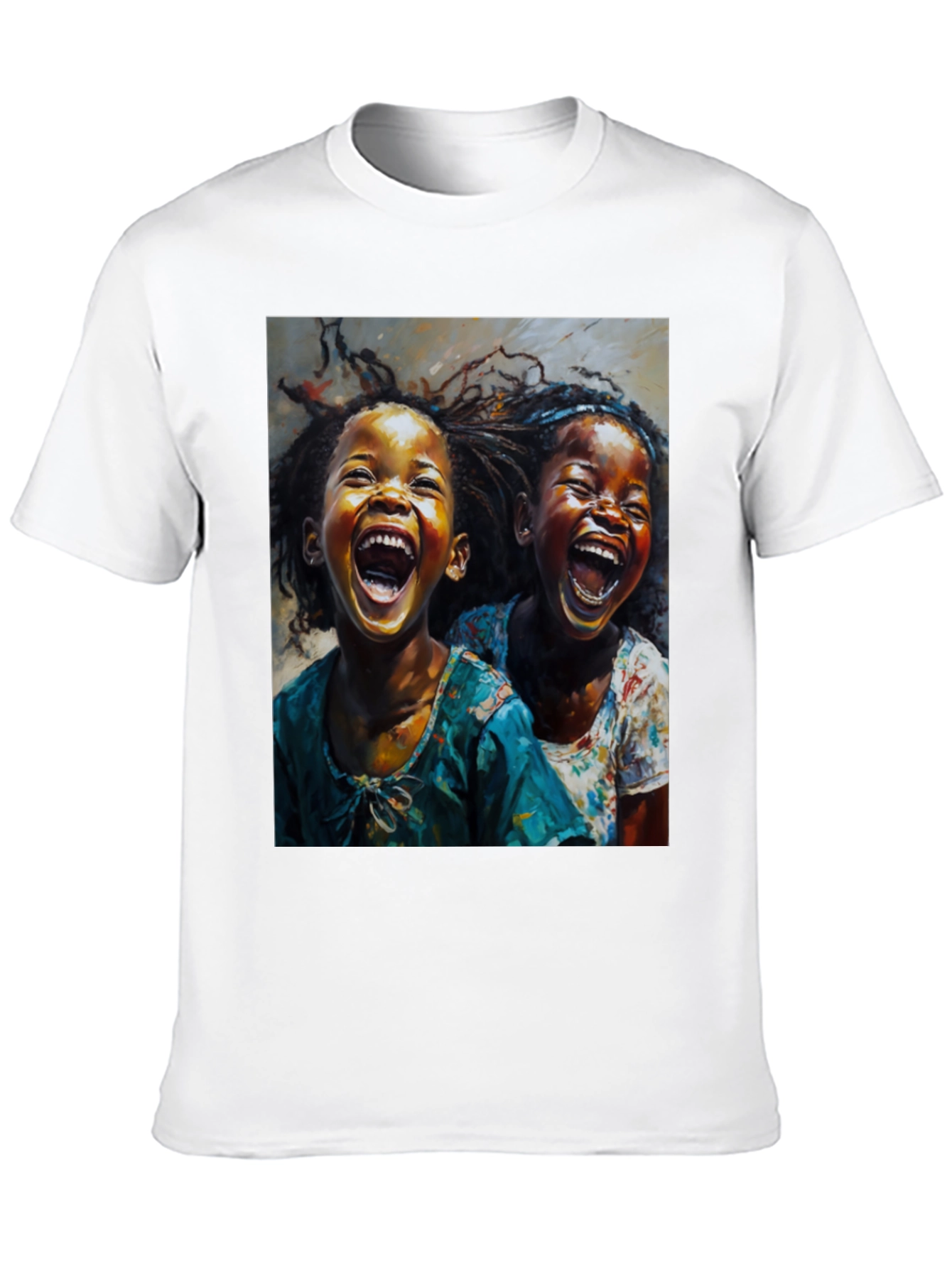 Joyful Children Graphic Tee - Black