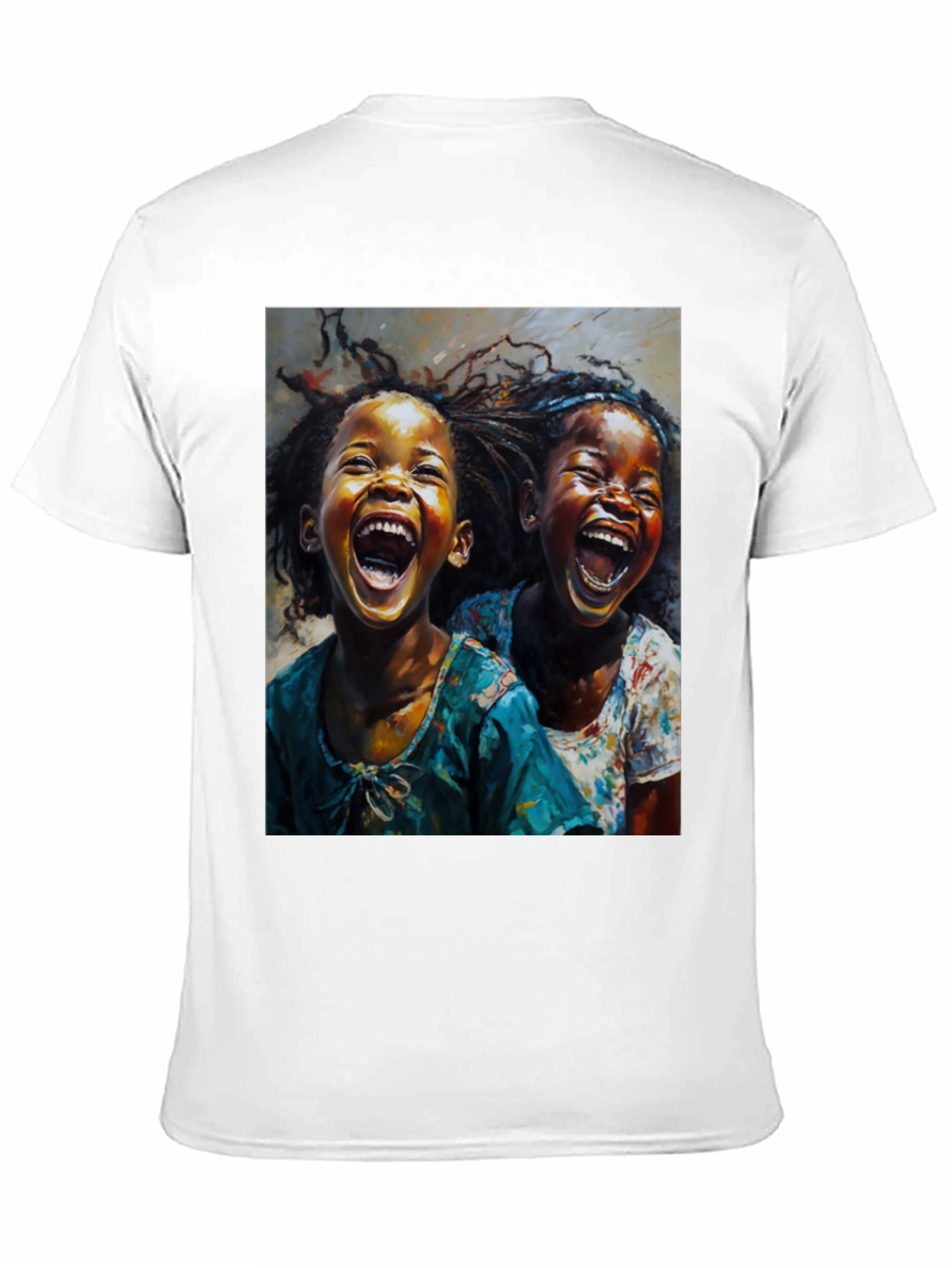 Joyful Children Graphic Tee - Black