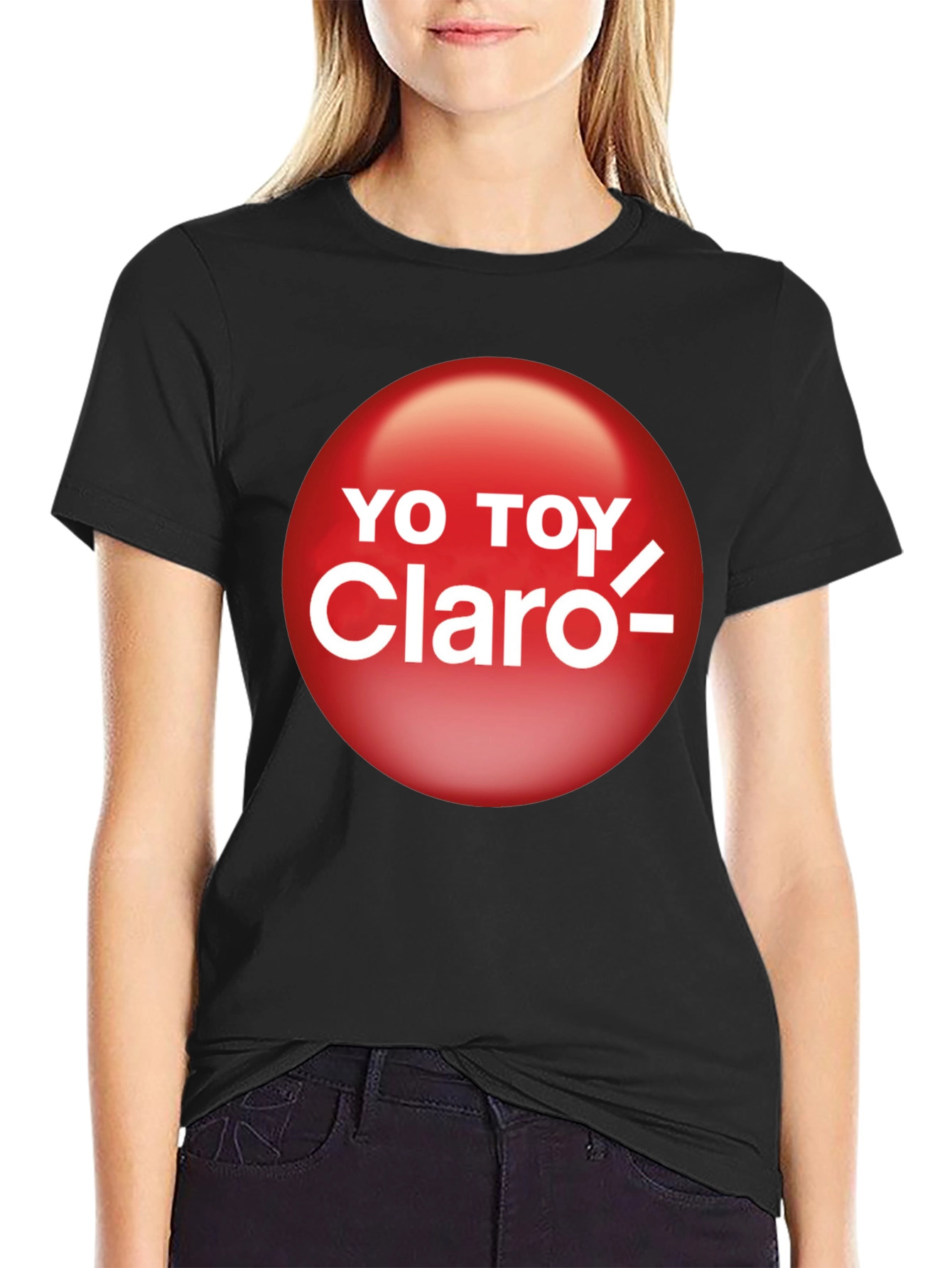 Yo Toy Claro T-Shirt - Black Graphic Tee