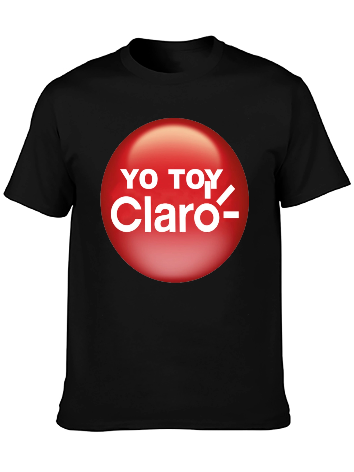 Yo Toy Claro T-Shirt - Black Graphic Tee