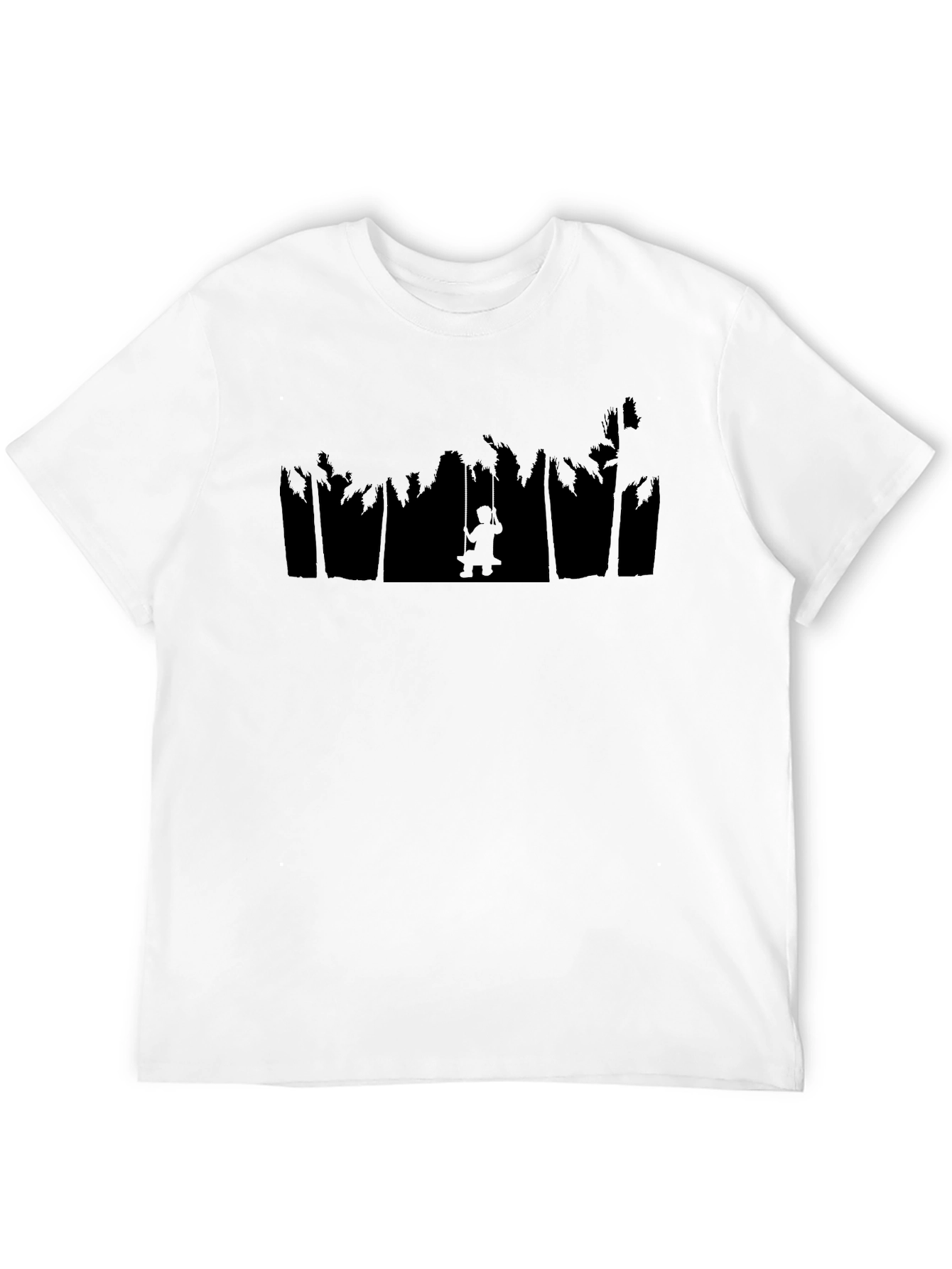 Palm Tree Swing Graphic T-Shirt