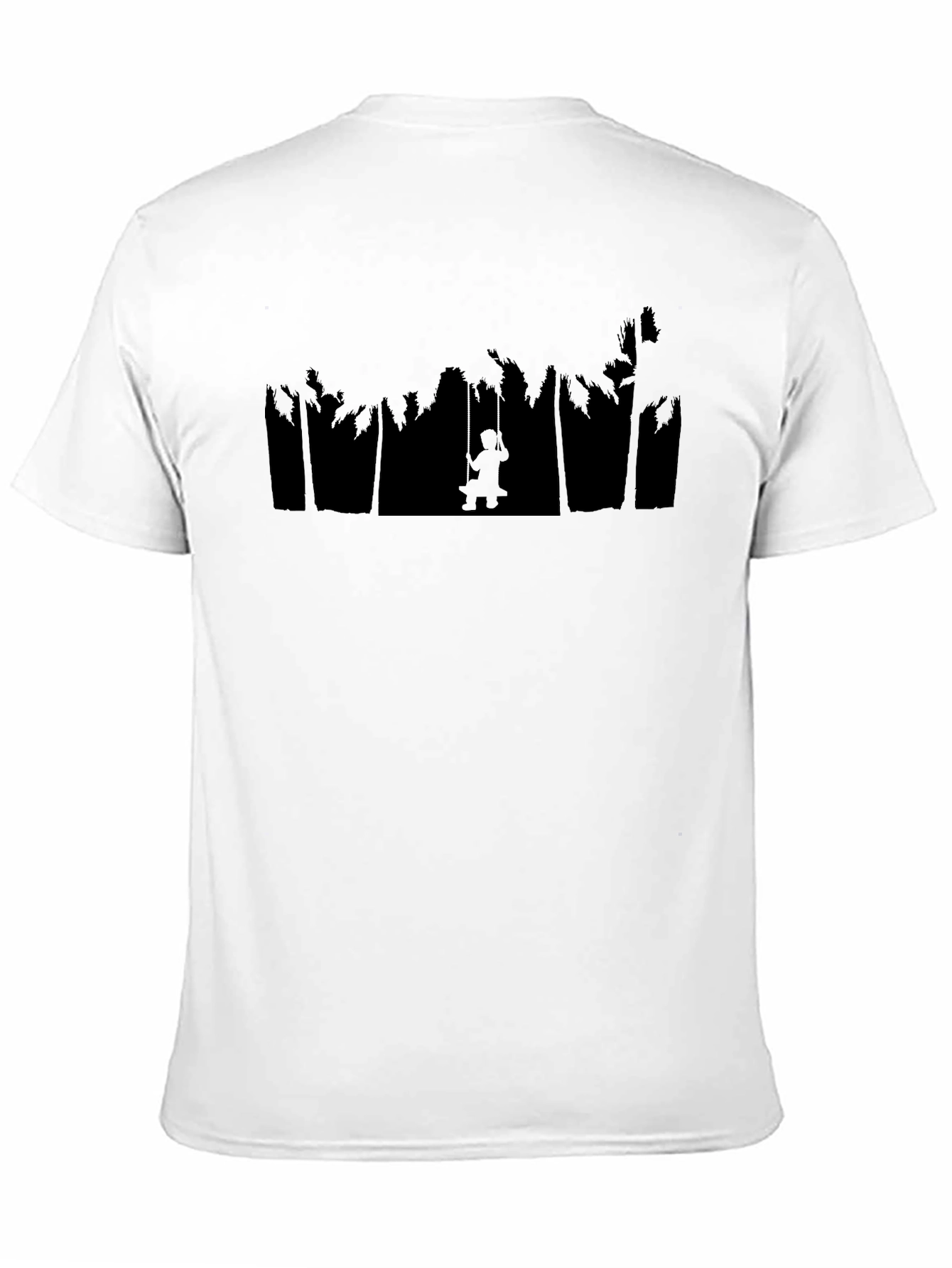 Palm Tree Swing Graphic T-Shirt