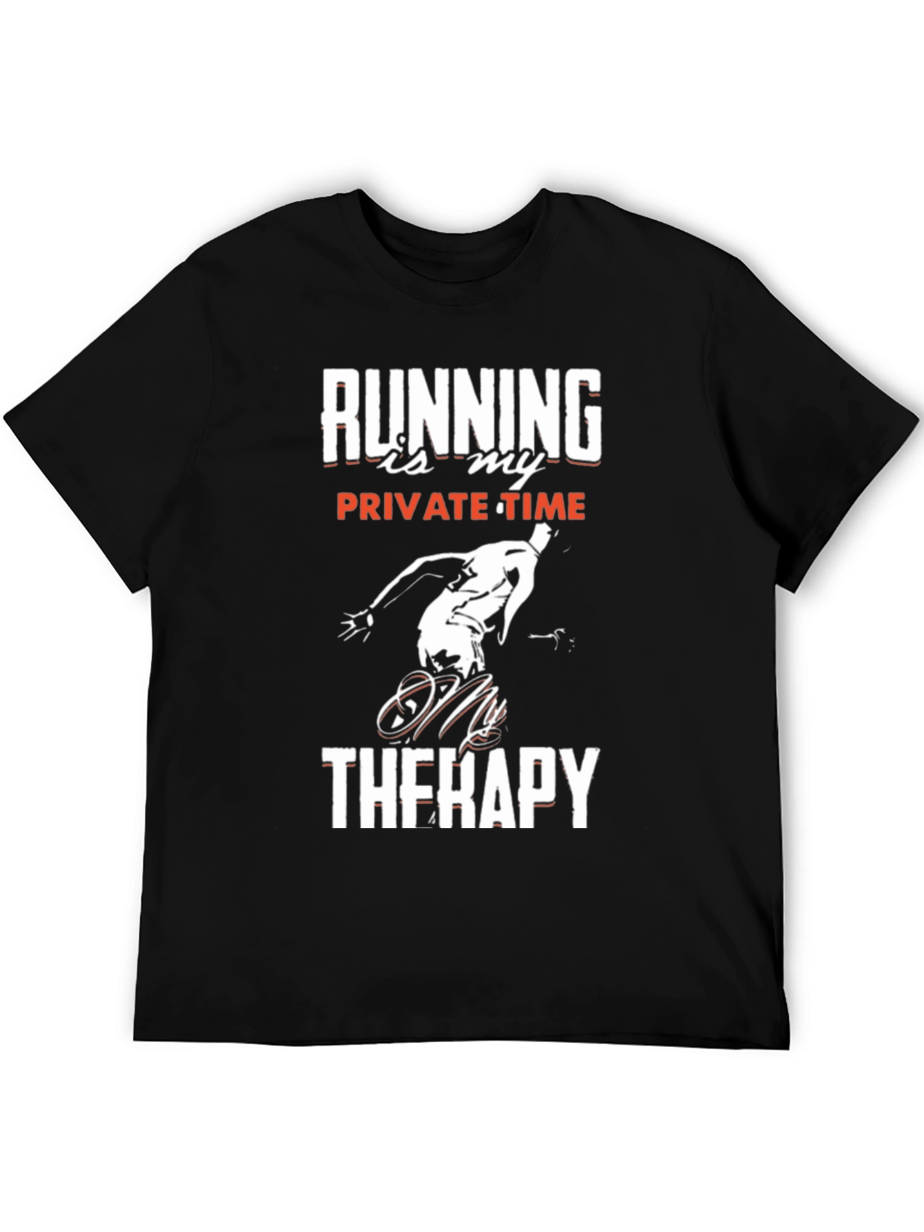 Running Is My Therapy T-Shirt