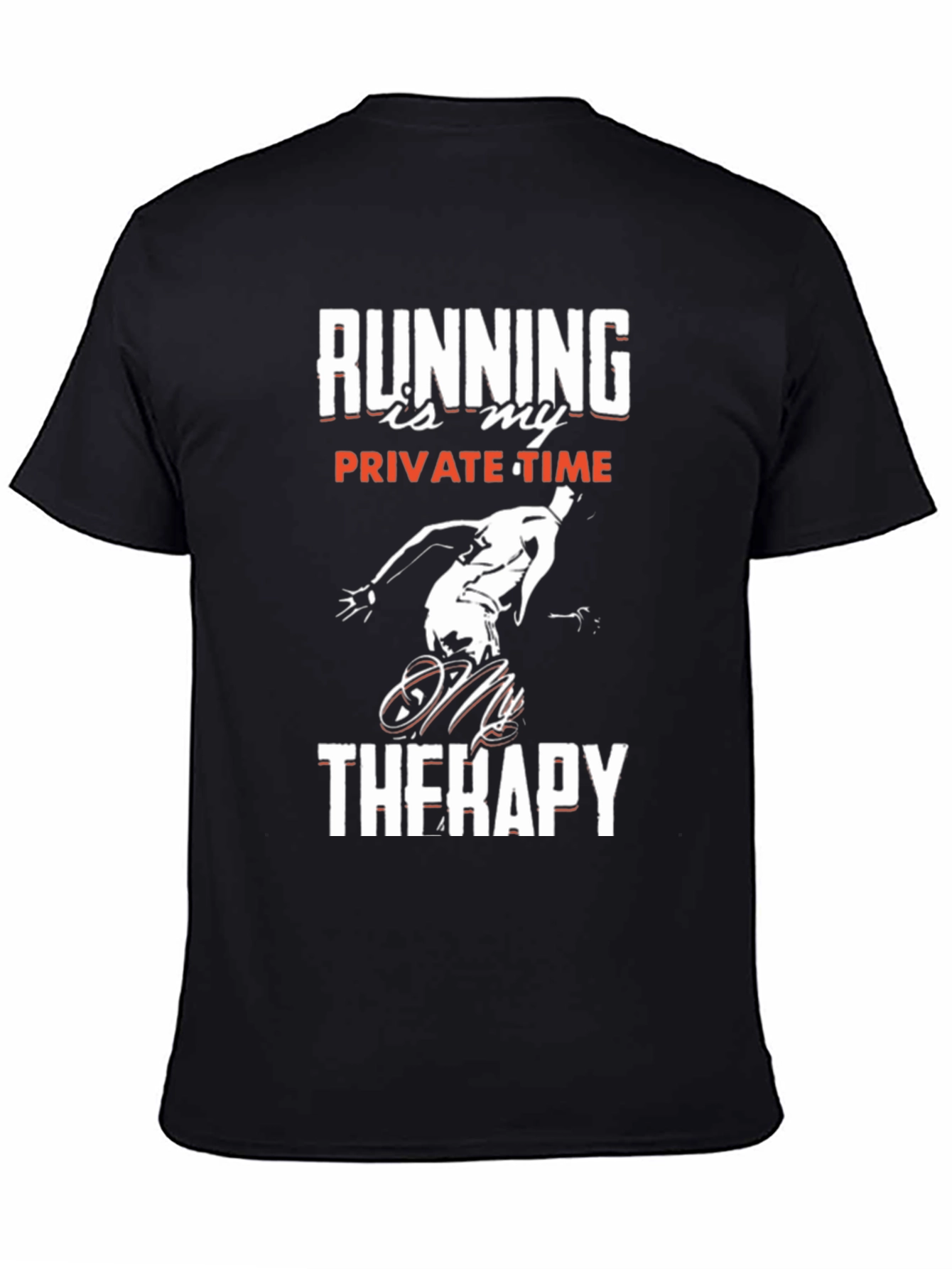 Running Is My Therapy T-Shirt