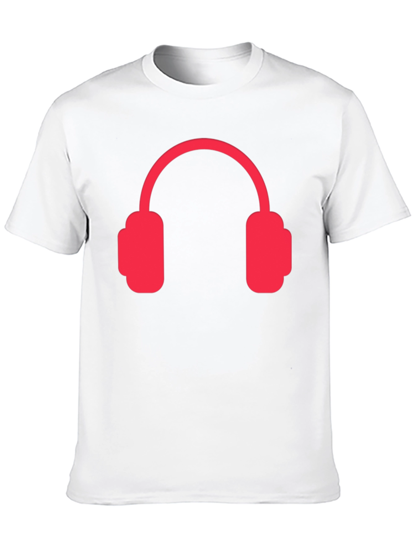 Headphones Graphic Tee - Black