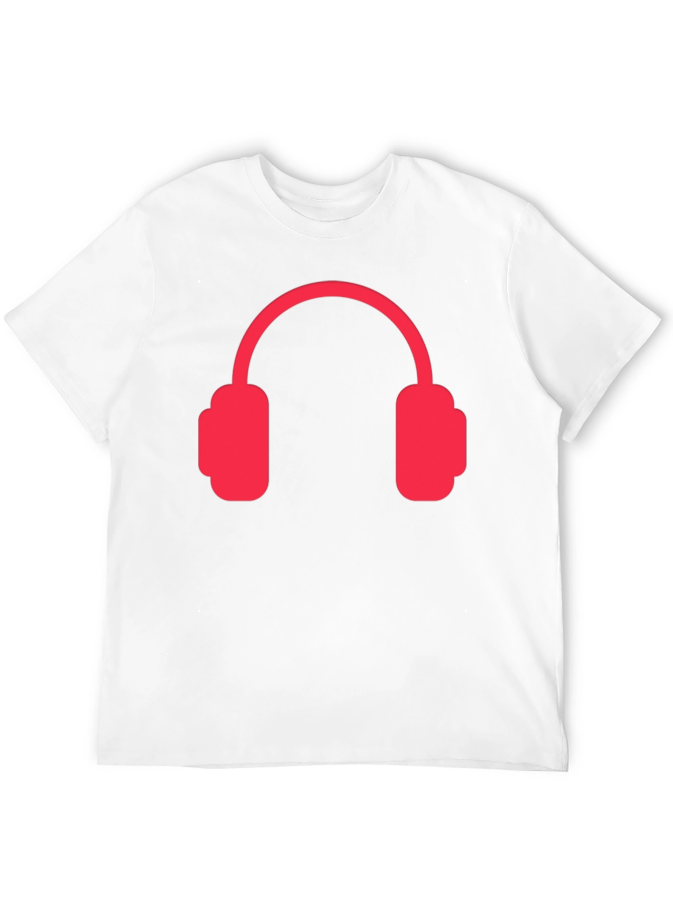 Headphones Graphic Tee - Black