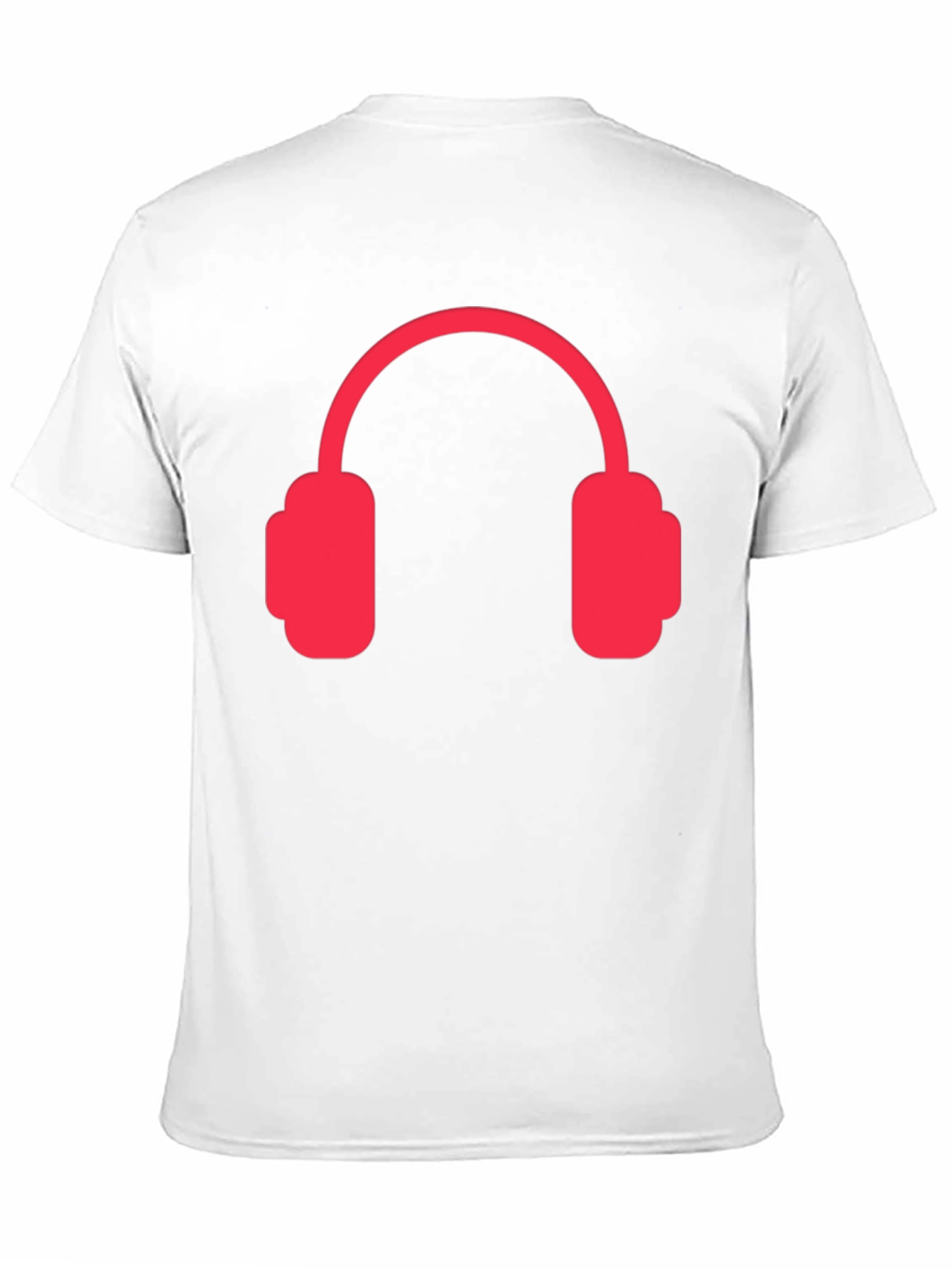 Headphones Graphic Tee - Black
