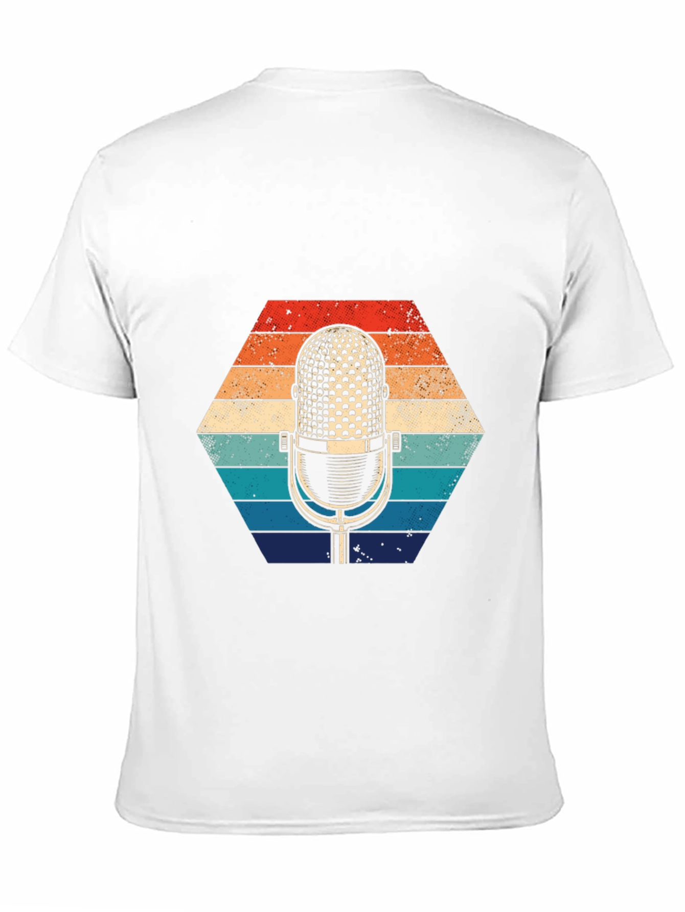 Retro Microphone Graphic Tee
