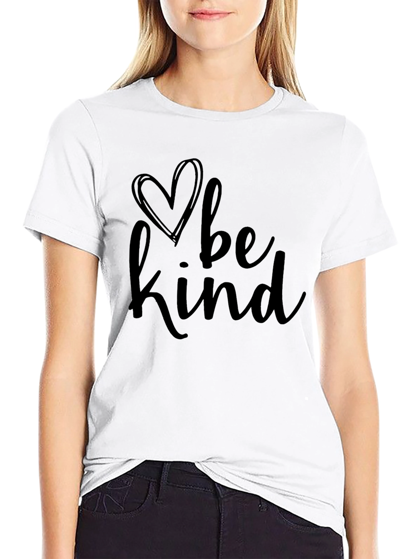 Be Kind T-Shirt - Heart Graphic Tee