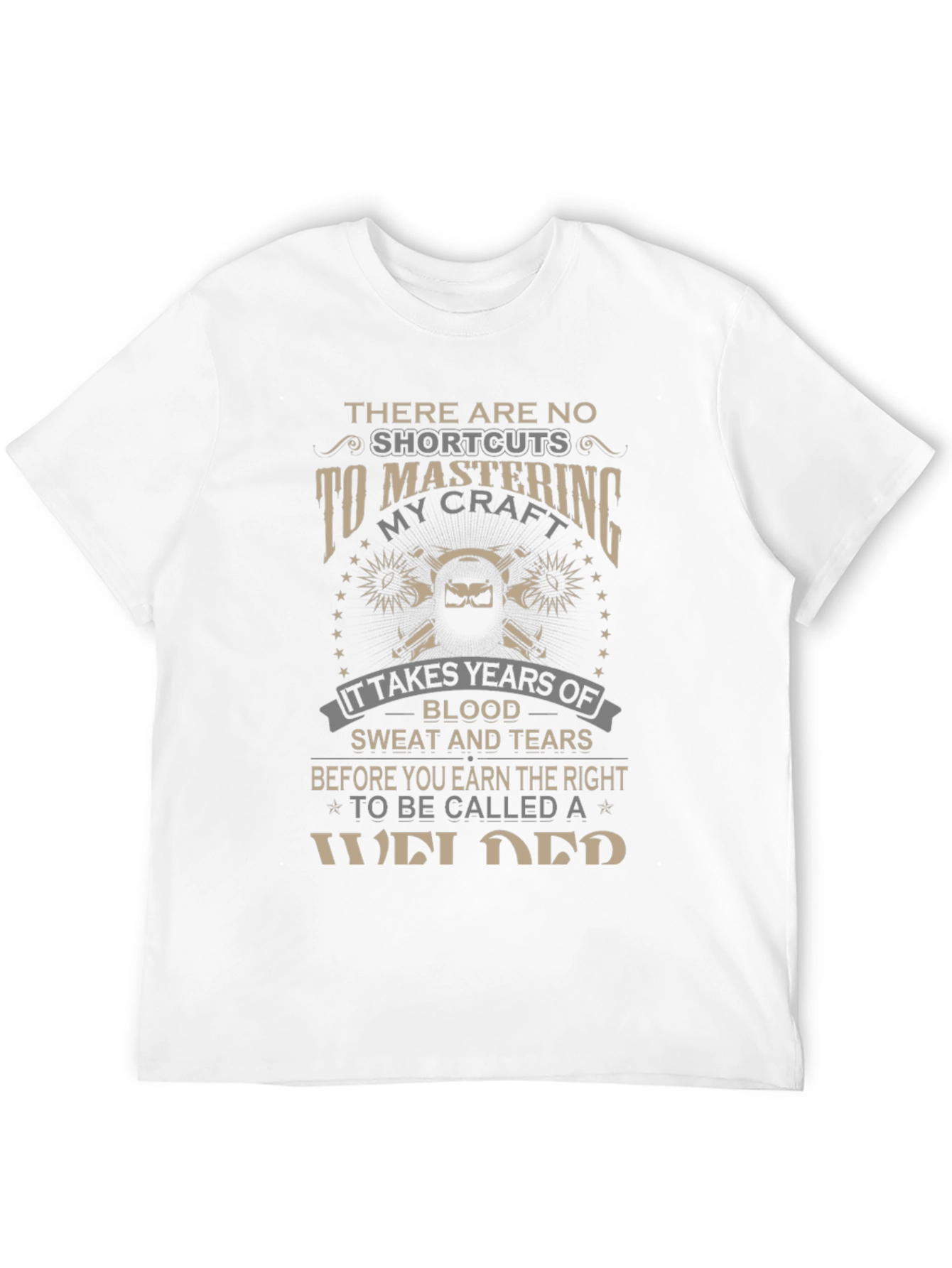 Mastering Welding Craft Black T-Shirt