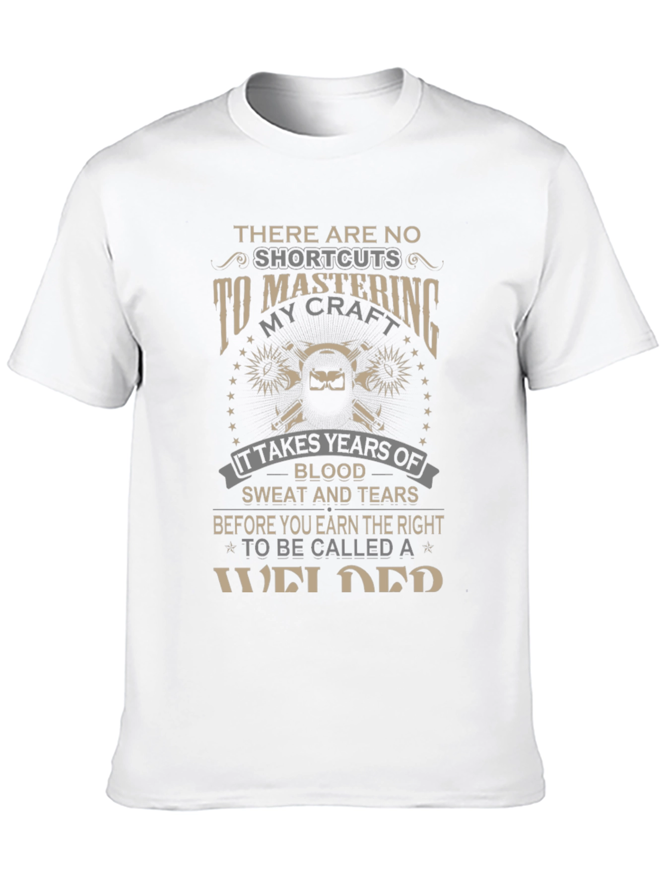 Mastering Welding Craft Black T-Shirt