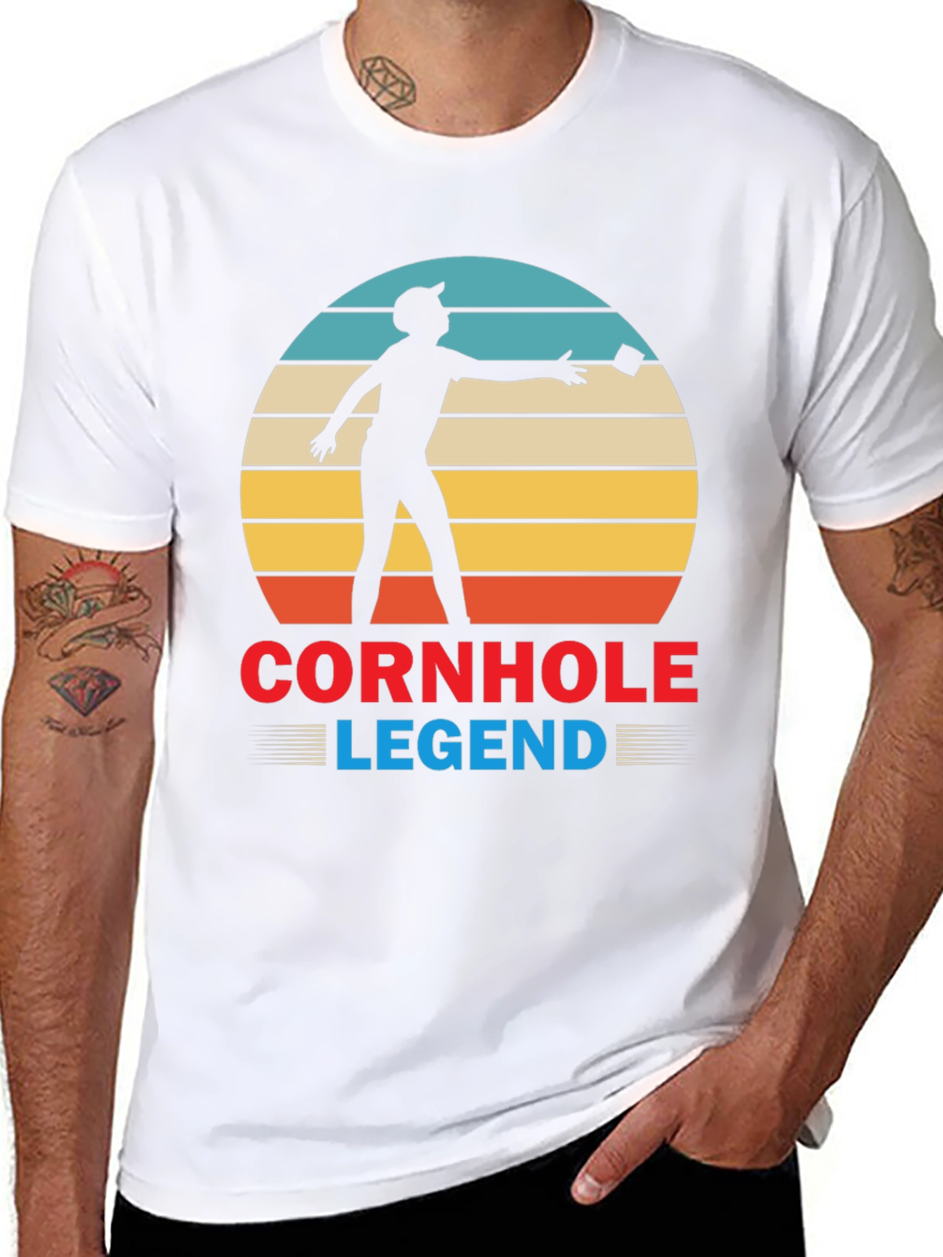 Cornhole Legend Graphic T-Shirt