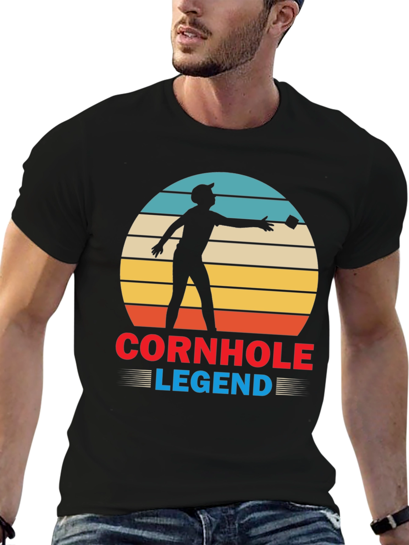 Cornhole Legend Graphic T-Shirt