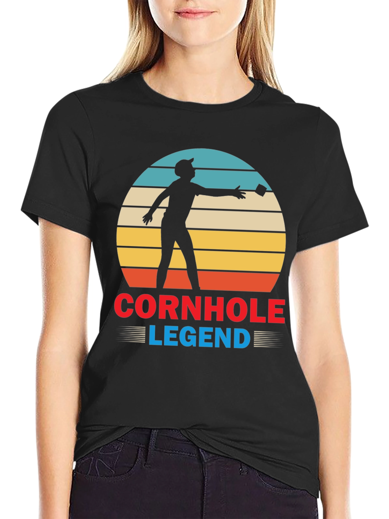 Cornhole Legend Graphic T-Shirt