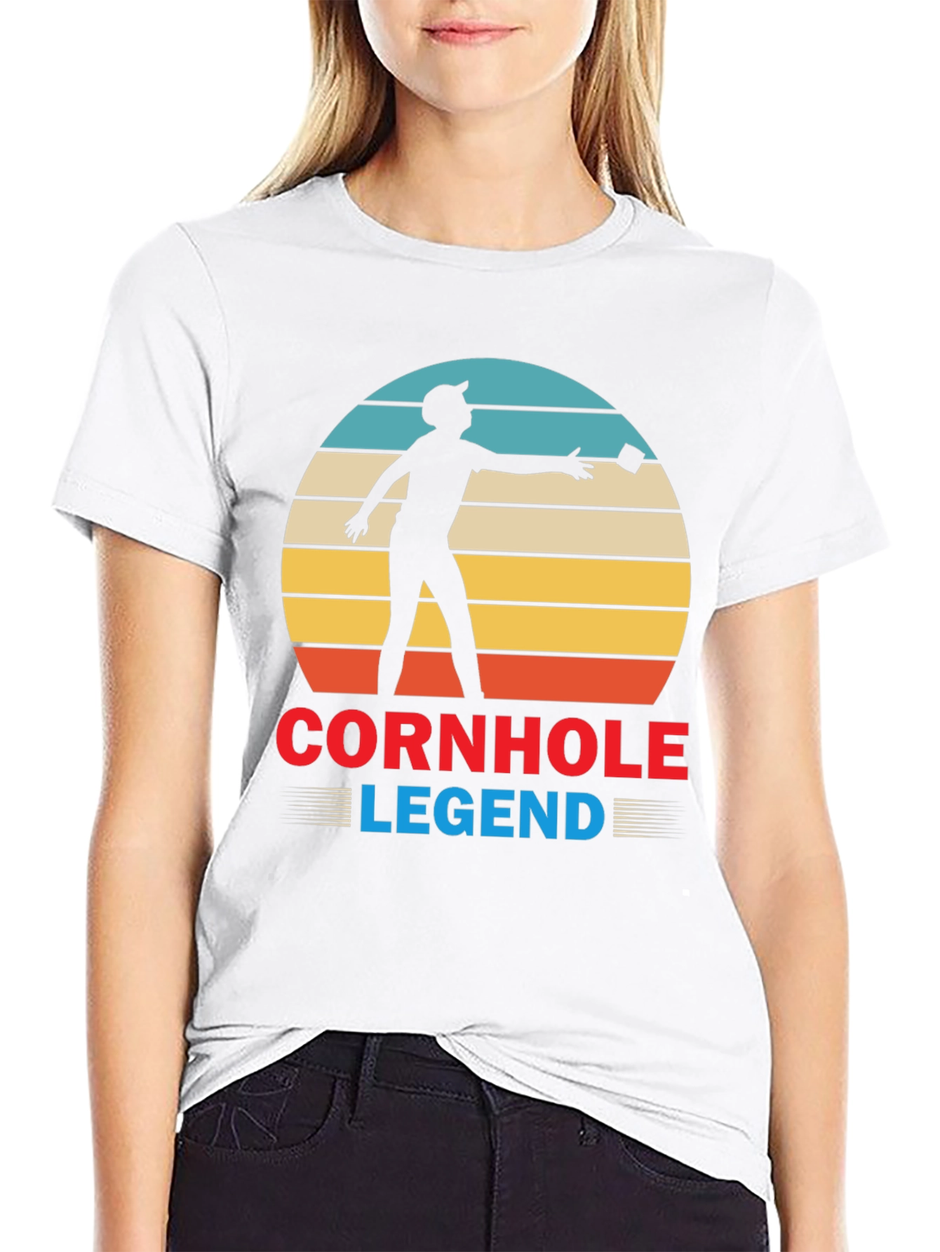 Cornhole Legend Graphic T-Shirt