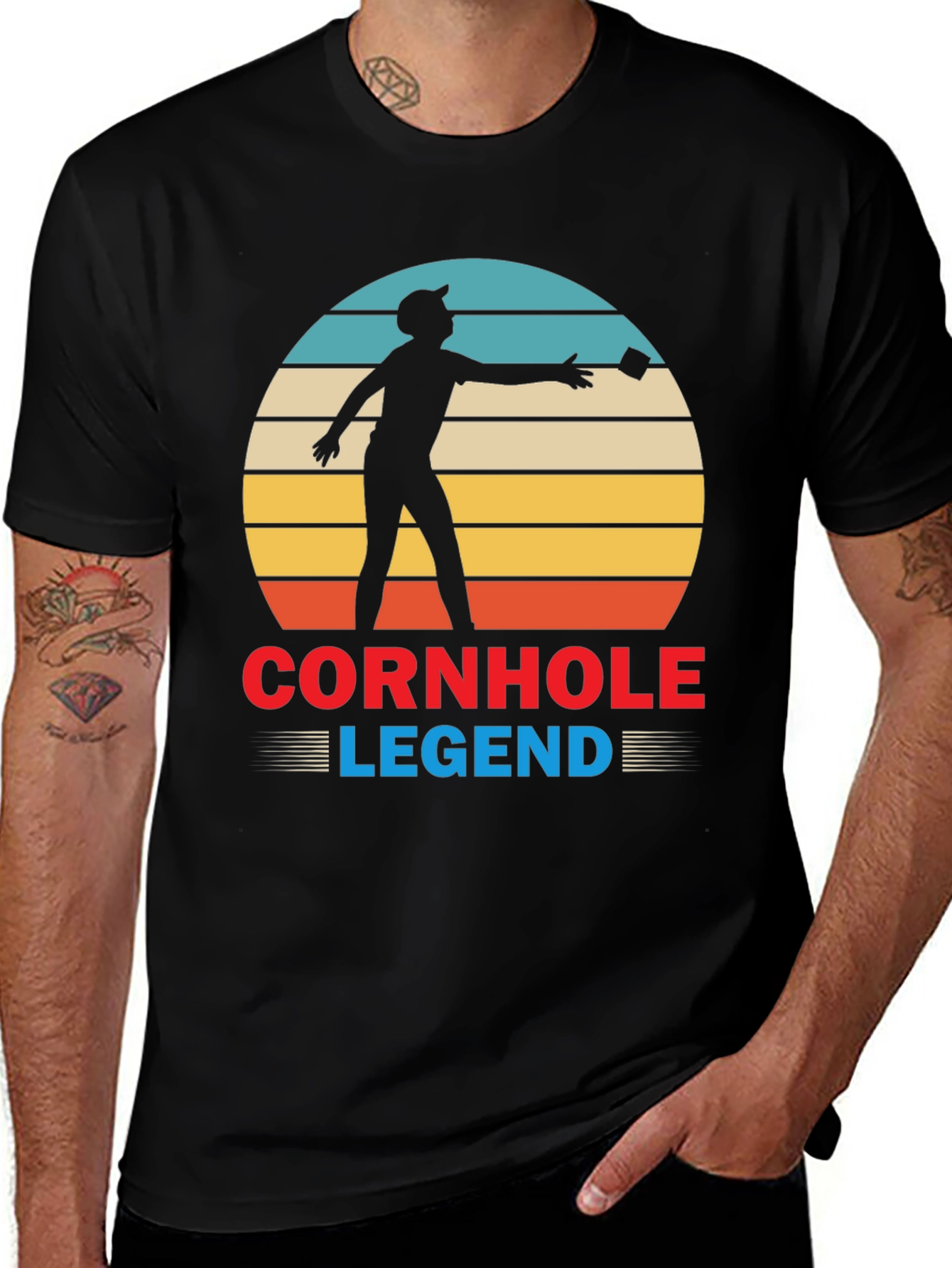Cornhole Legend Graphic T-Shirt