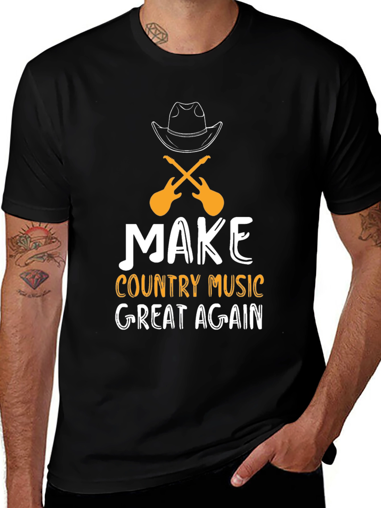Make Country Music Great Again Graphic Tee