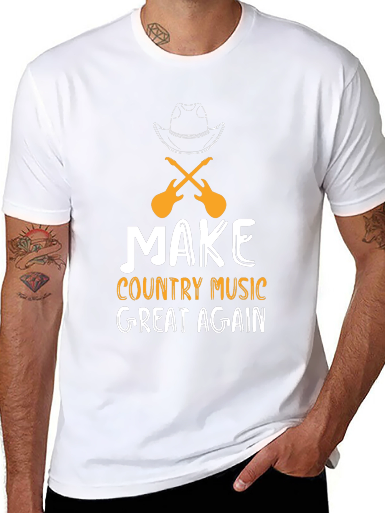 Make Country Music Great Again Graphic Tee