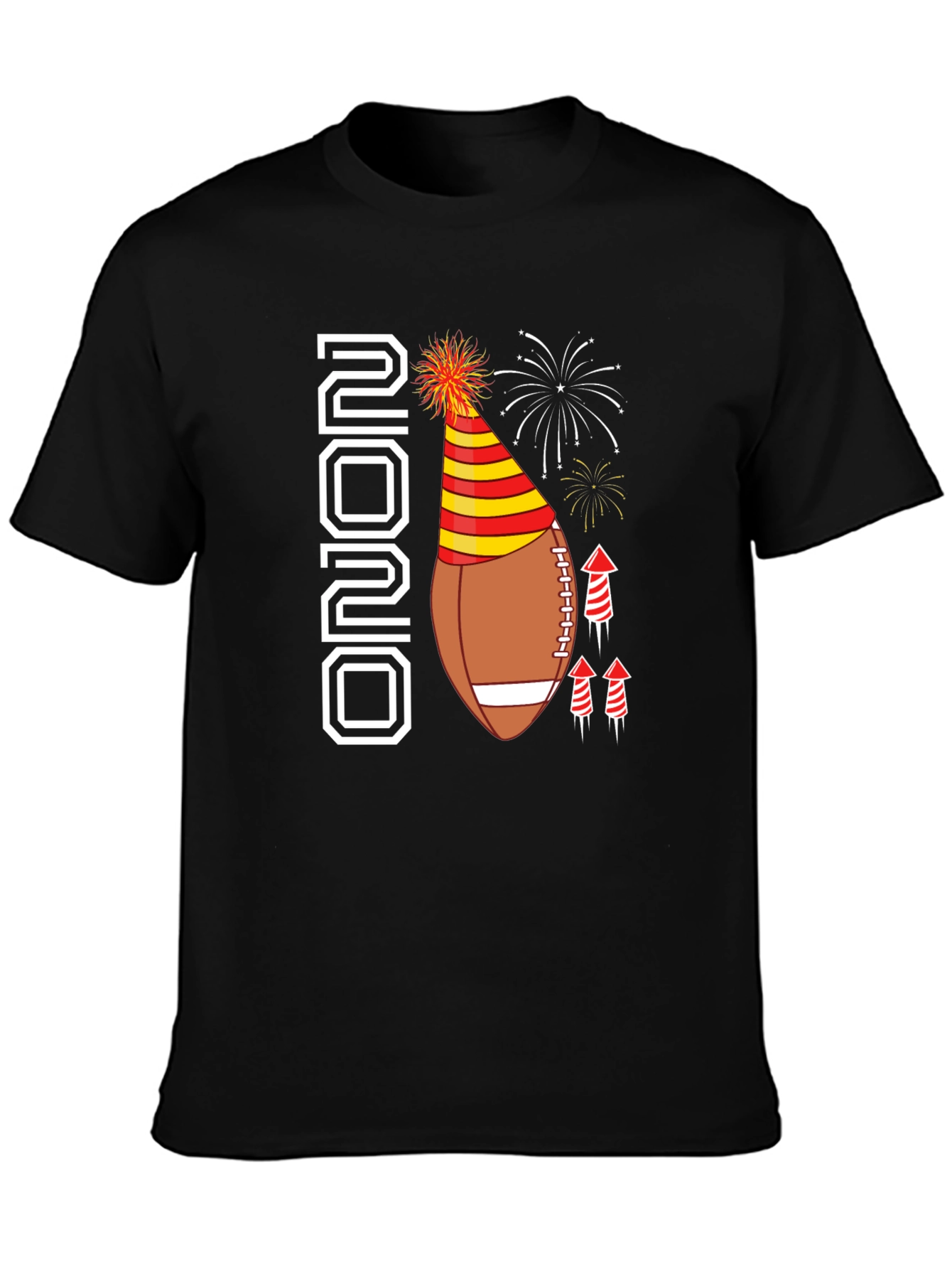 Festive Football New Year T-Shirt