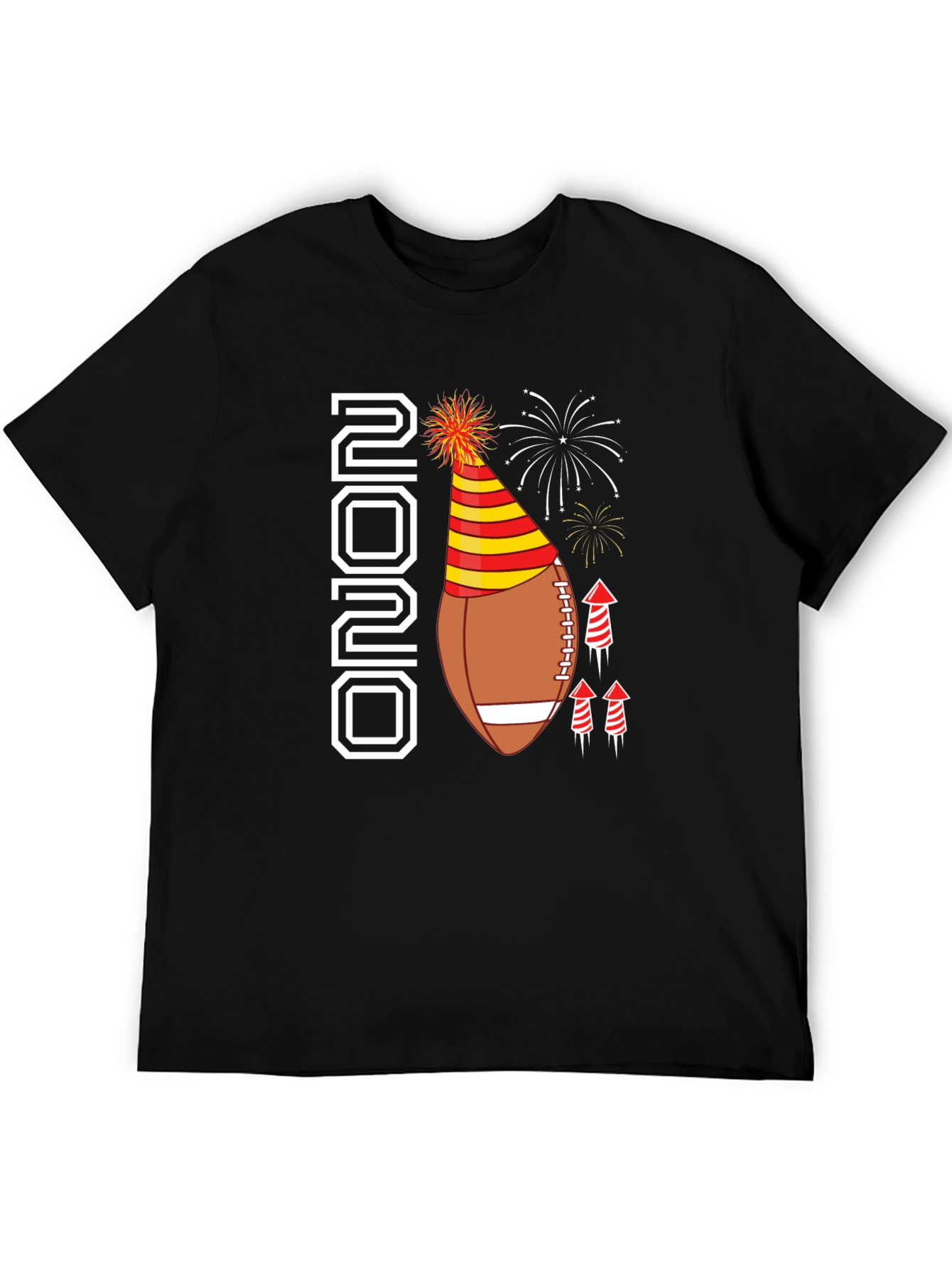 Festive Football New Year T-Shirt