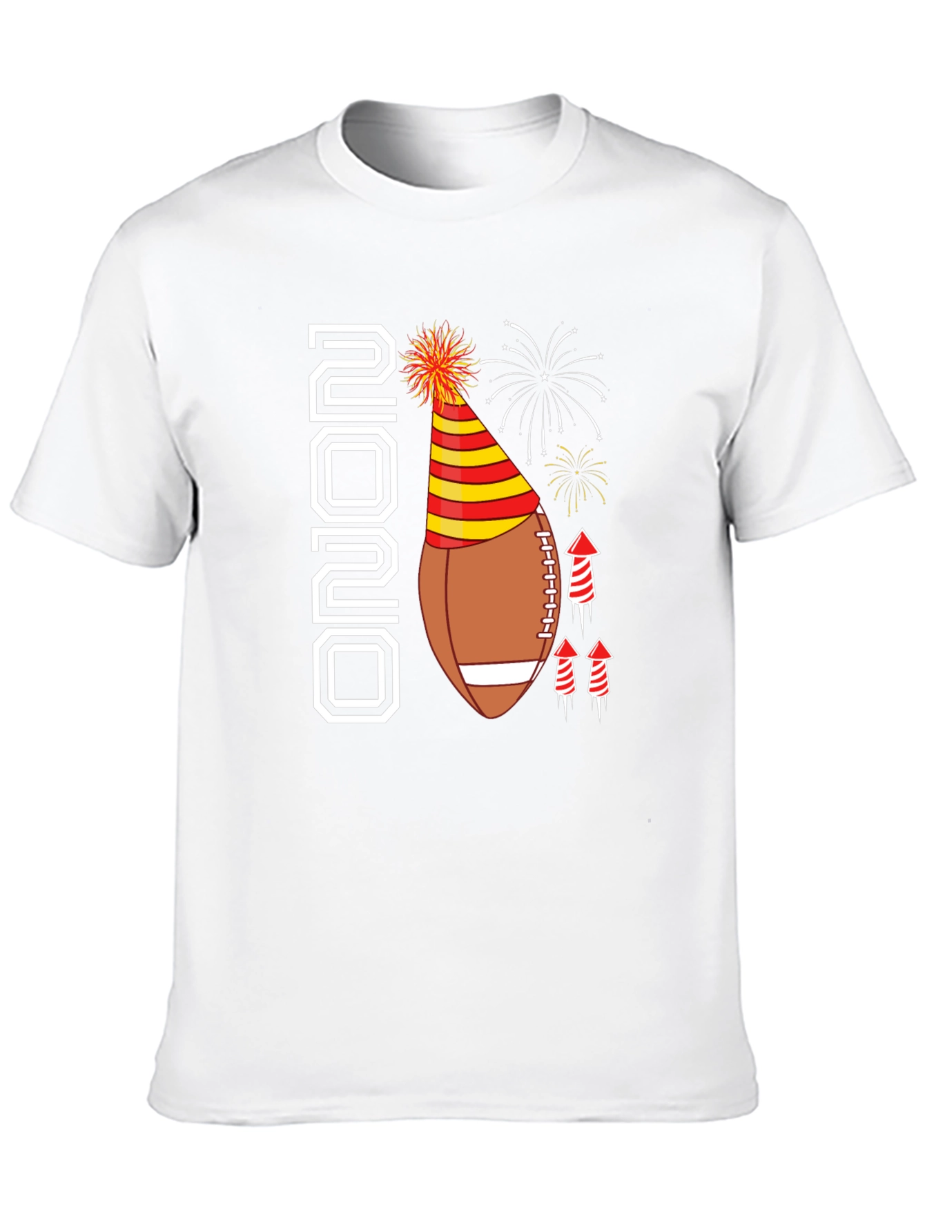 Festive Football New Year T-Shirt