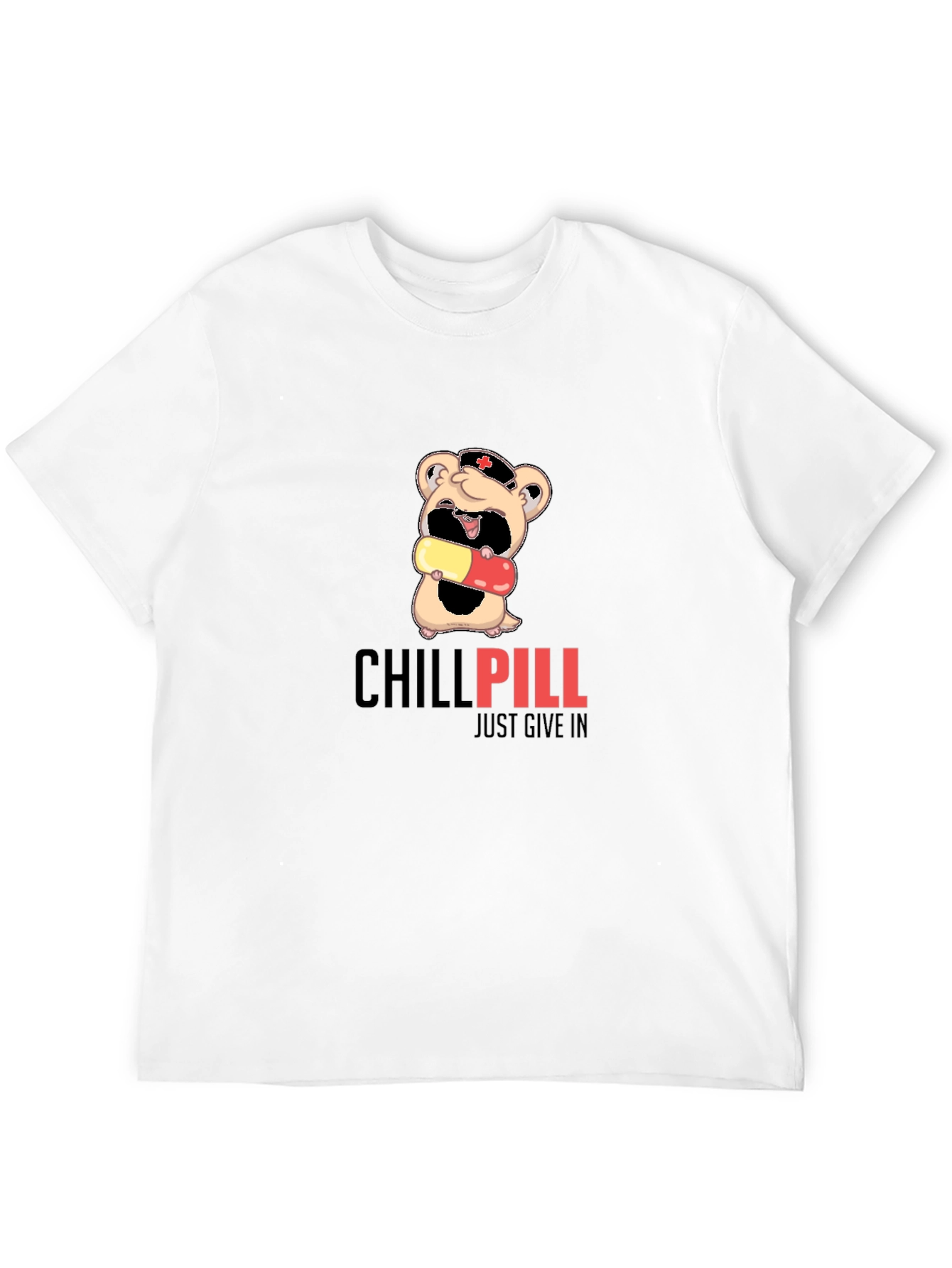 Chill Pill T-Shirt - Humorous Graphic Tee