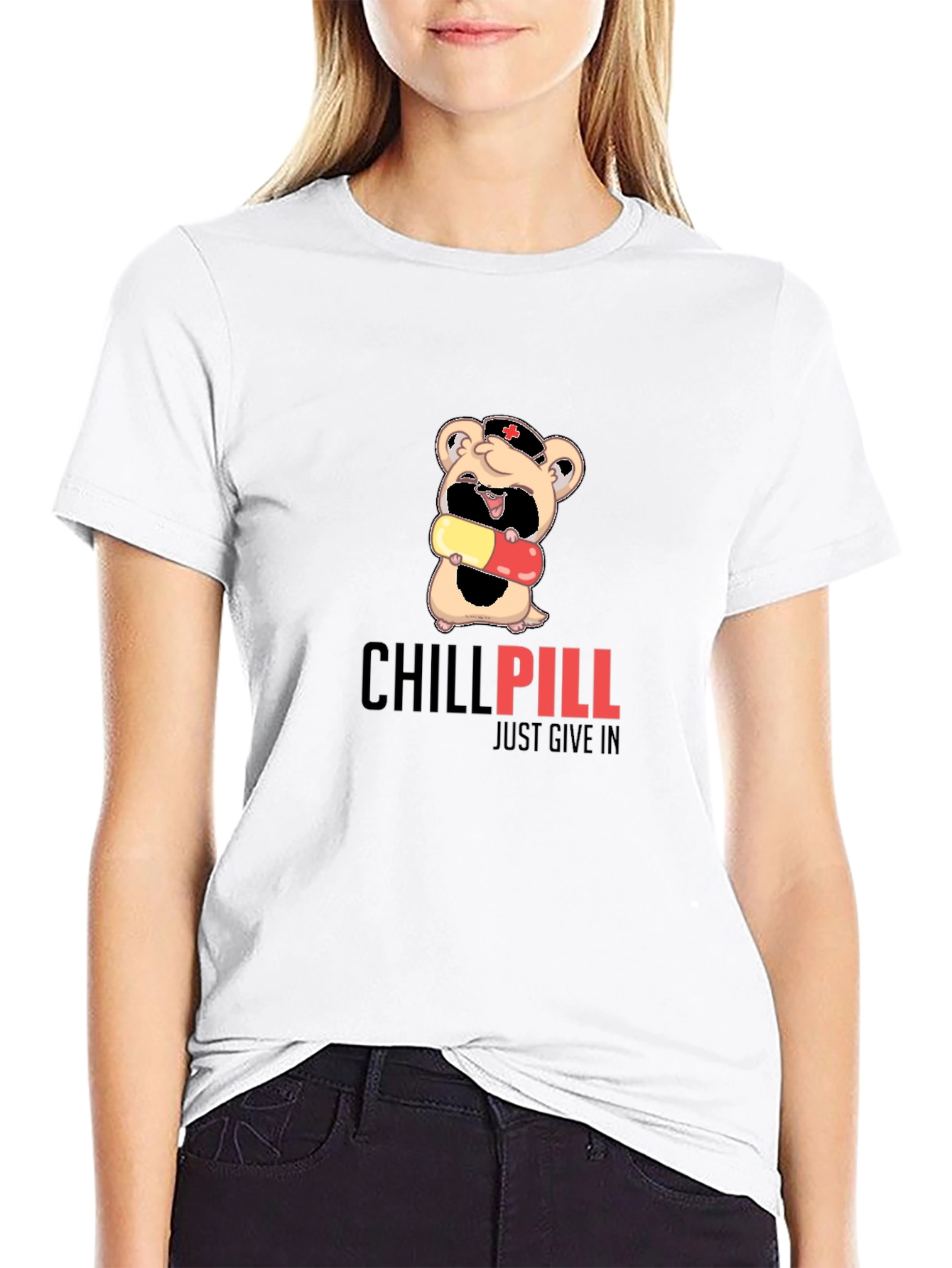 Chill Pill T-Shirt - Humorous Graphic Tee