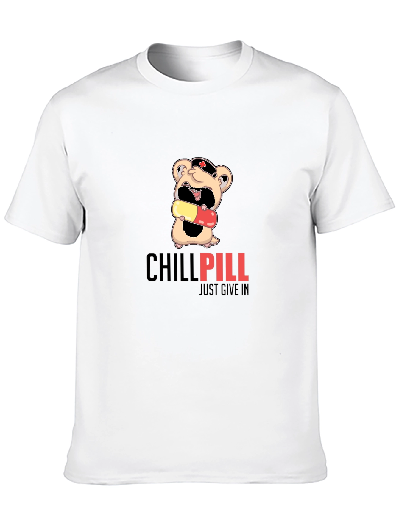 Chill Pill T-Shirt - Humorous Graphic Tee