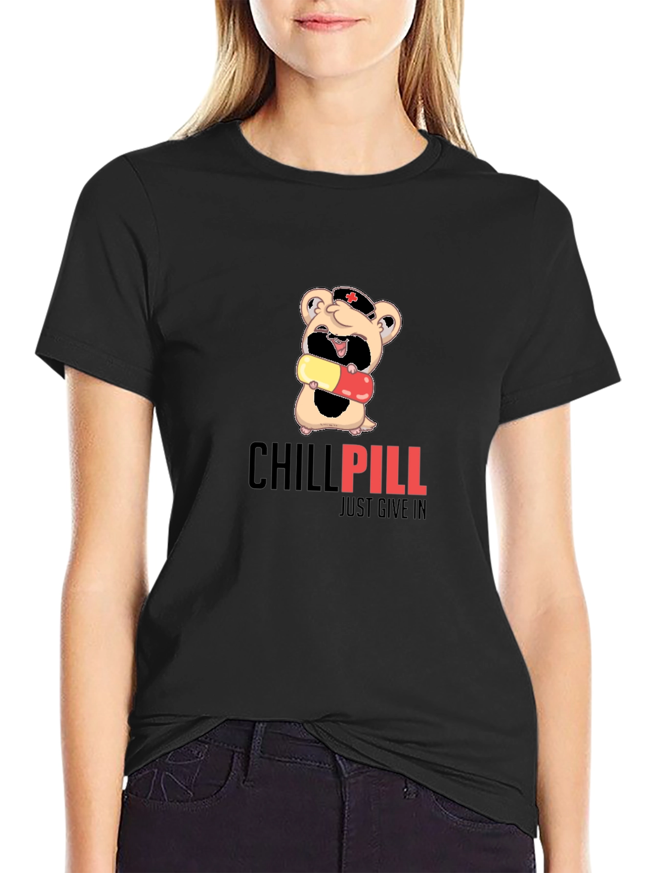 Chill Pill T-Shirt - Humorous Graphic Tee