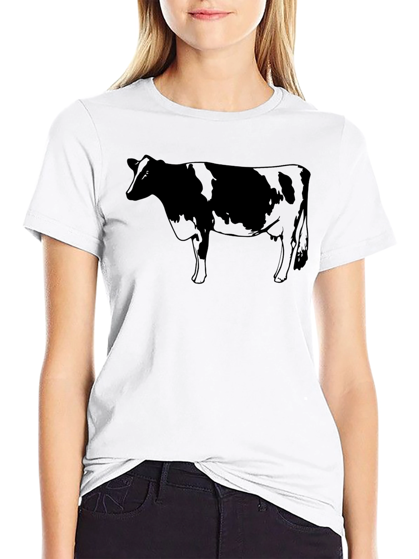 Black Cow Graphic Tee - Classic Fit