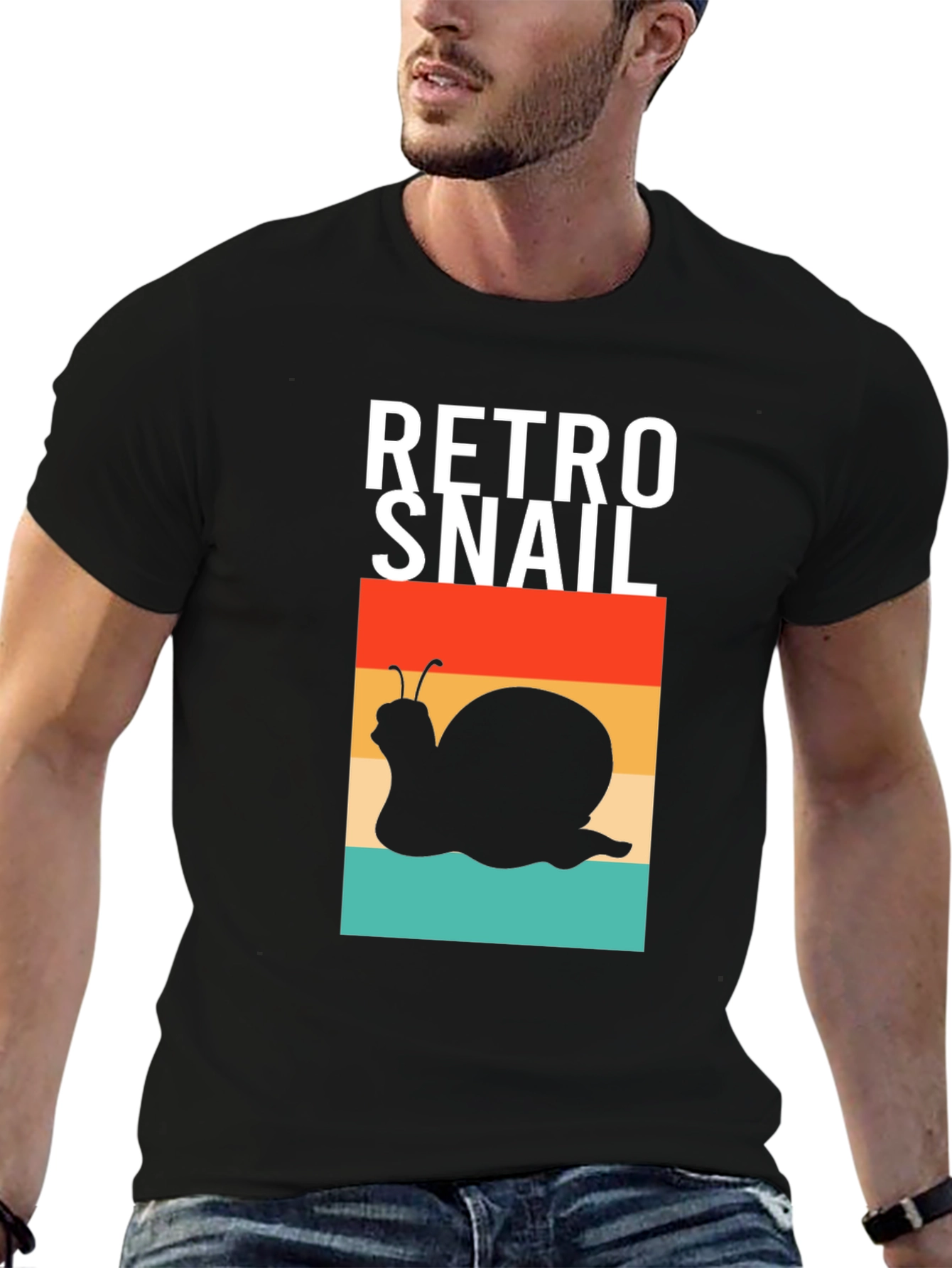 Retro Snail Graphic T-Shirt
