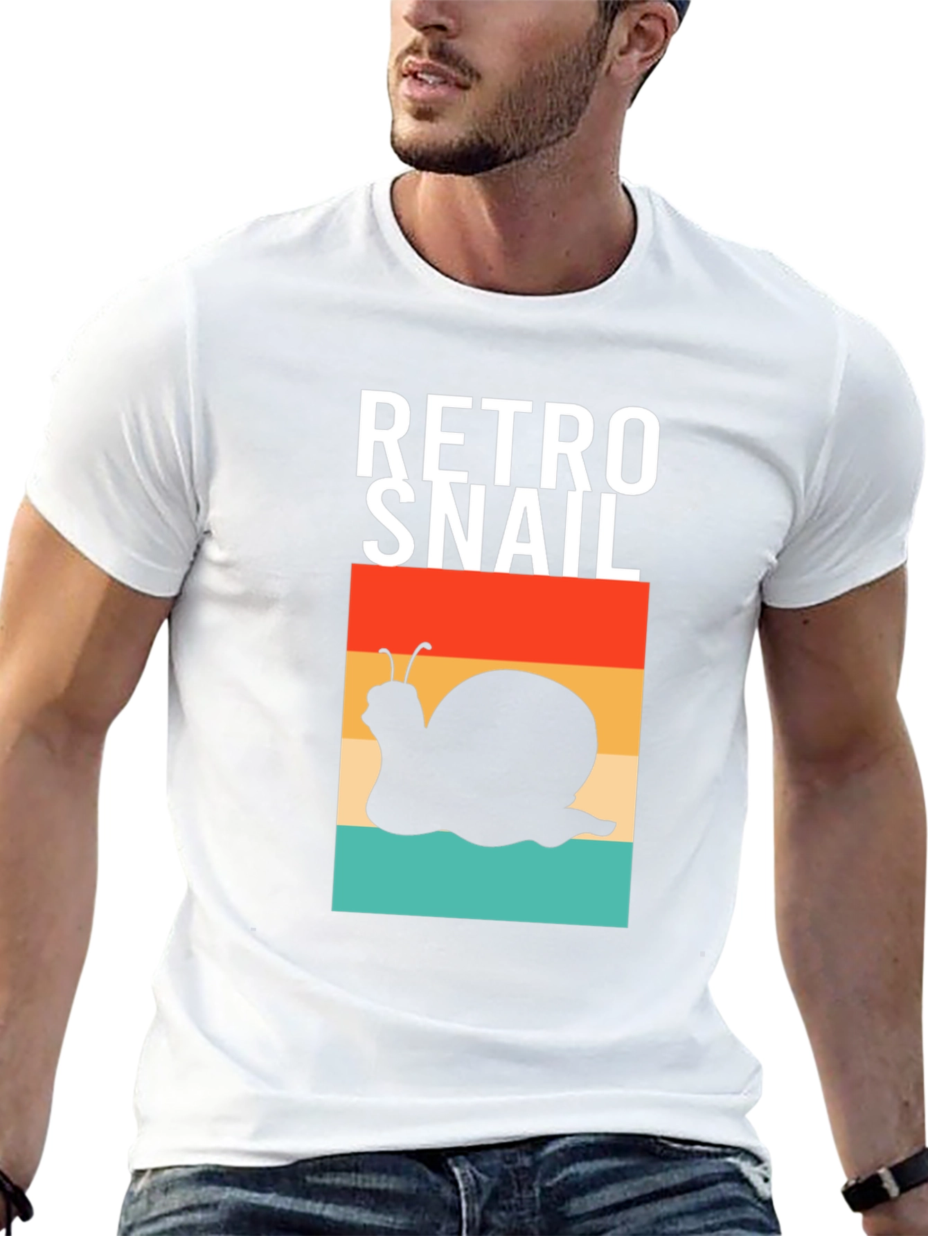 Retro Snail Graphic T-Shirt