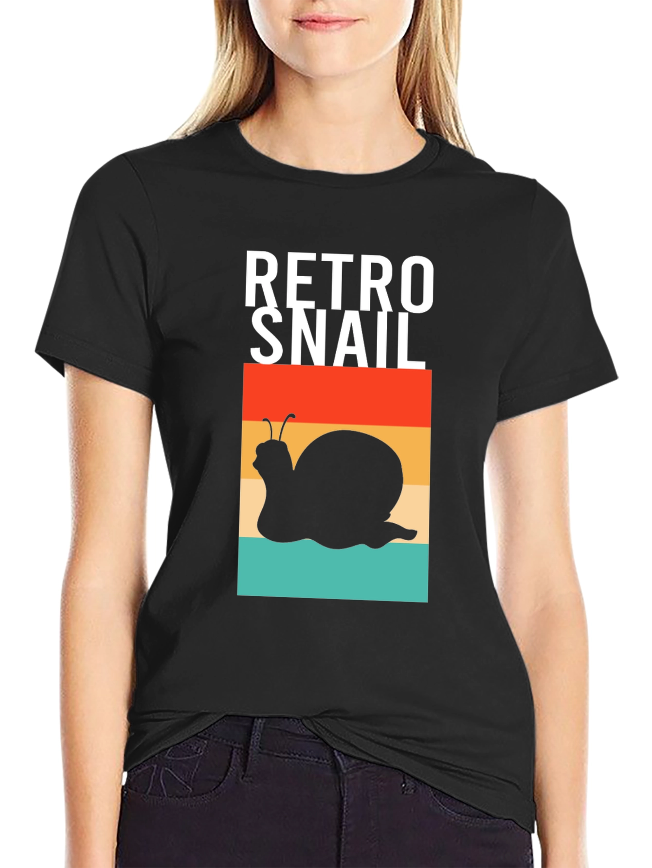 Retro Snail Graphic T-Shirt
