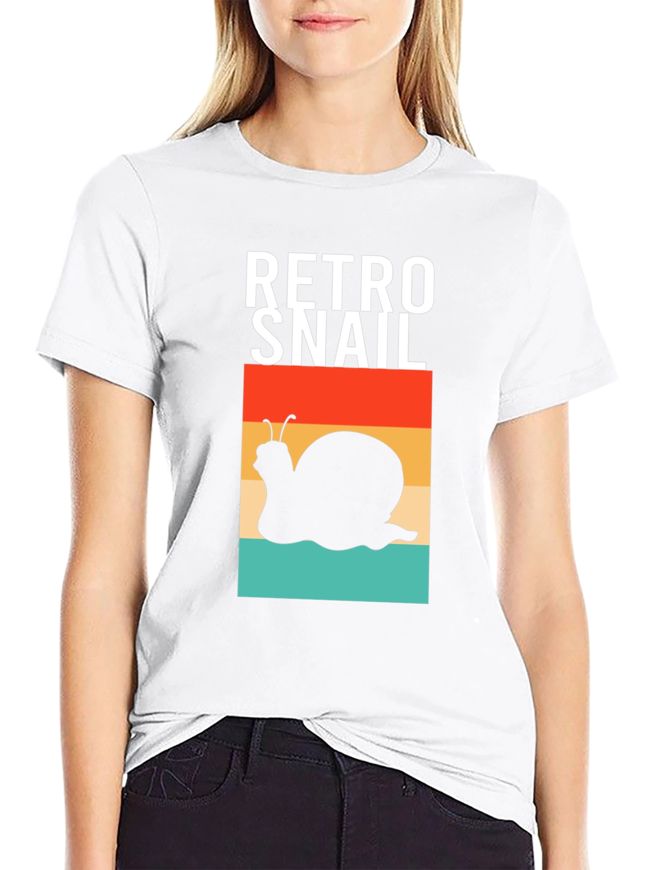 Retro Snail Graphic T-Shirt