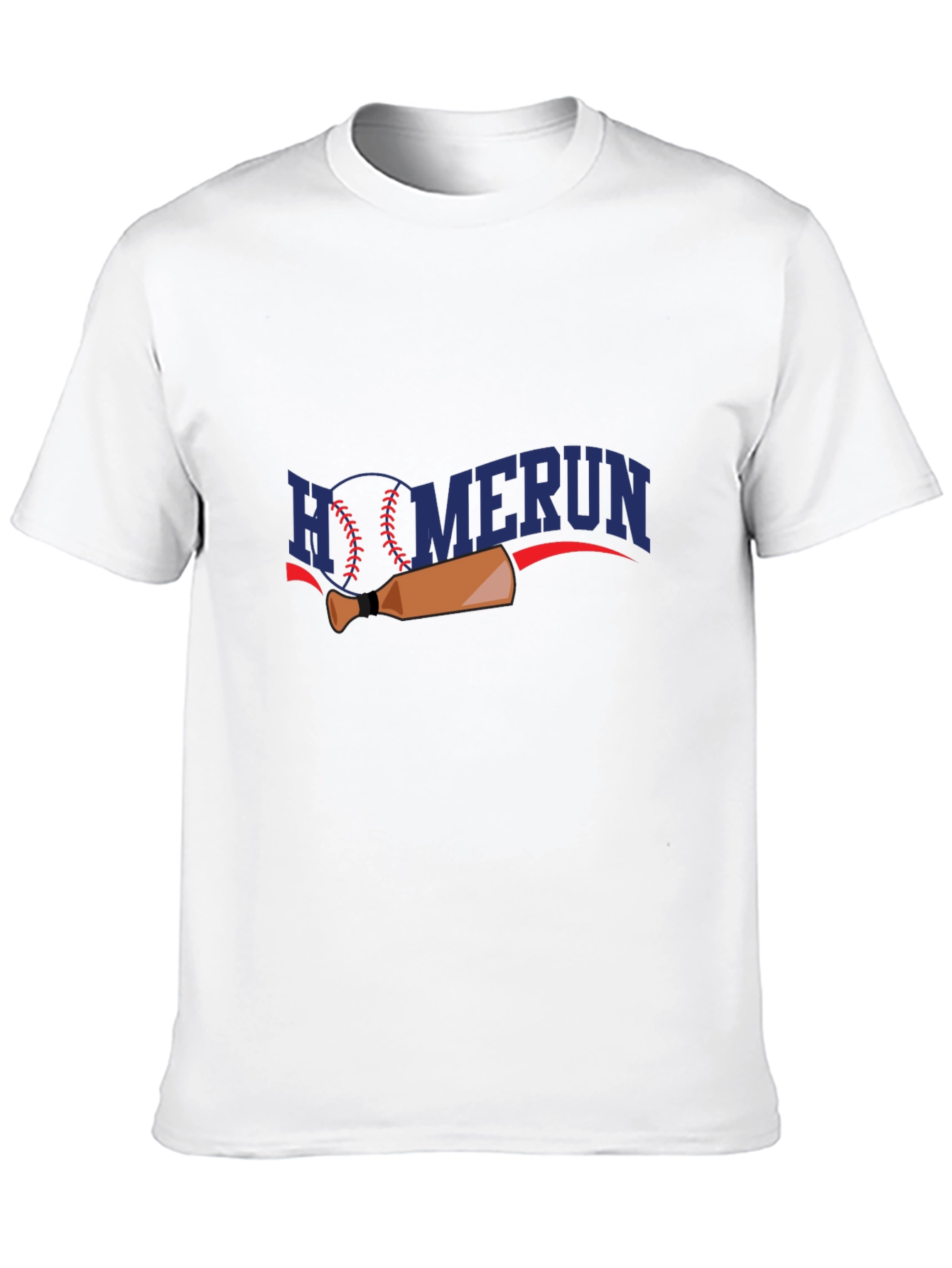 Homerun Baseball Graphic T-Shirt