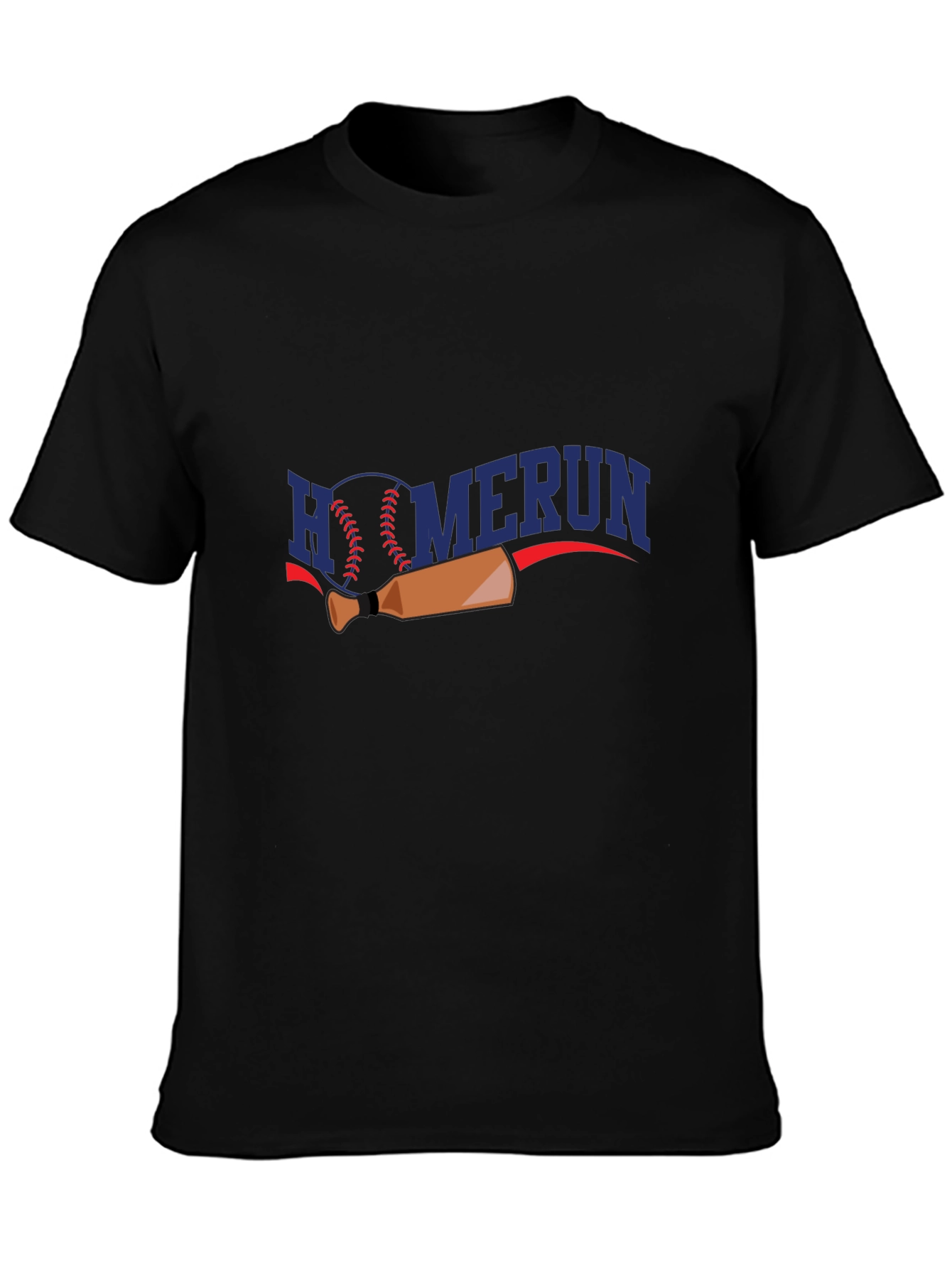 Homerun Baseball Graphic T-Shirt