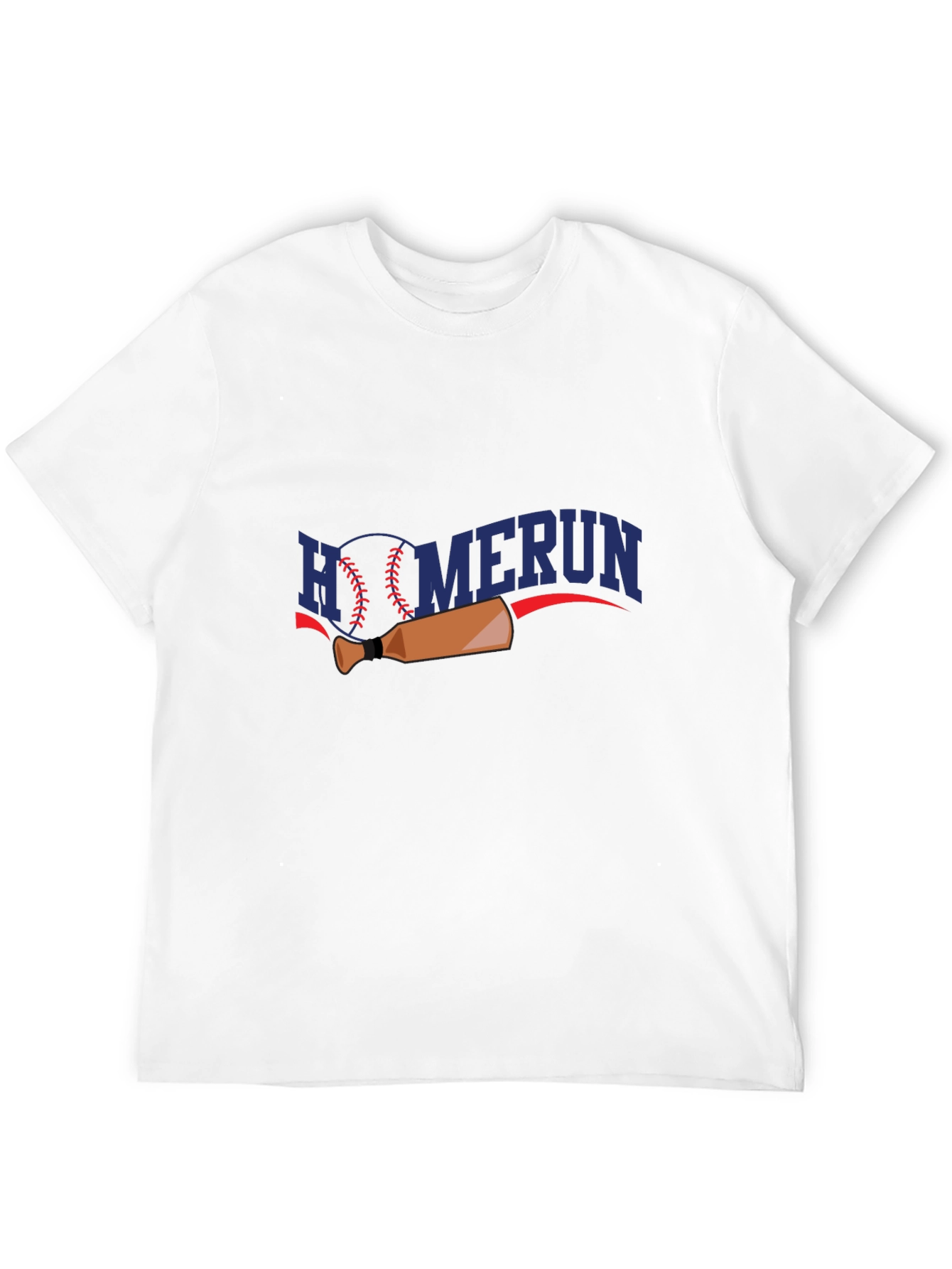 Homerun Baseball Graphic T-Shirt