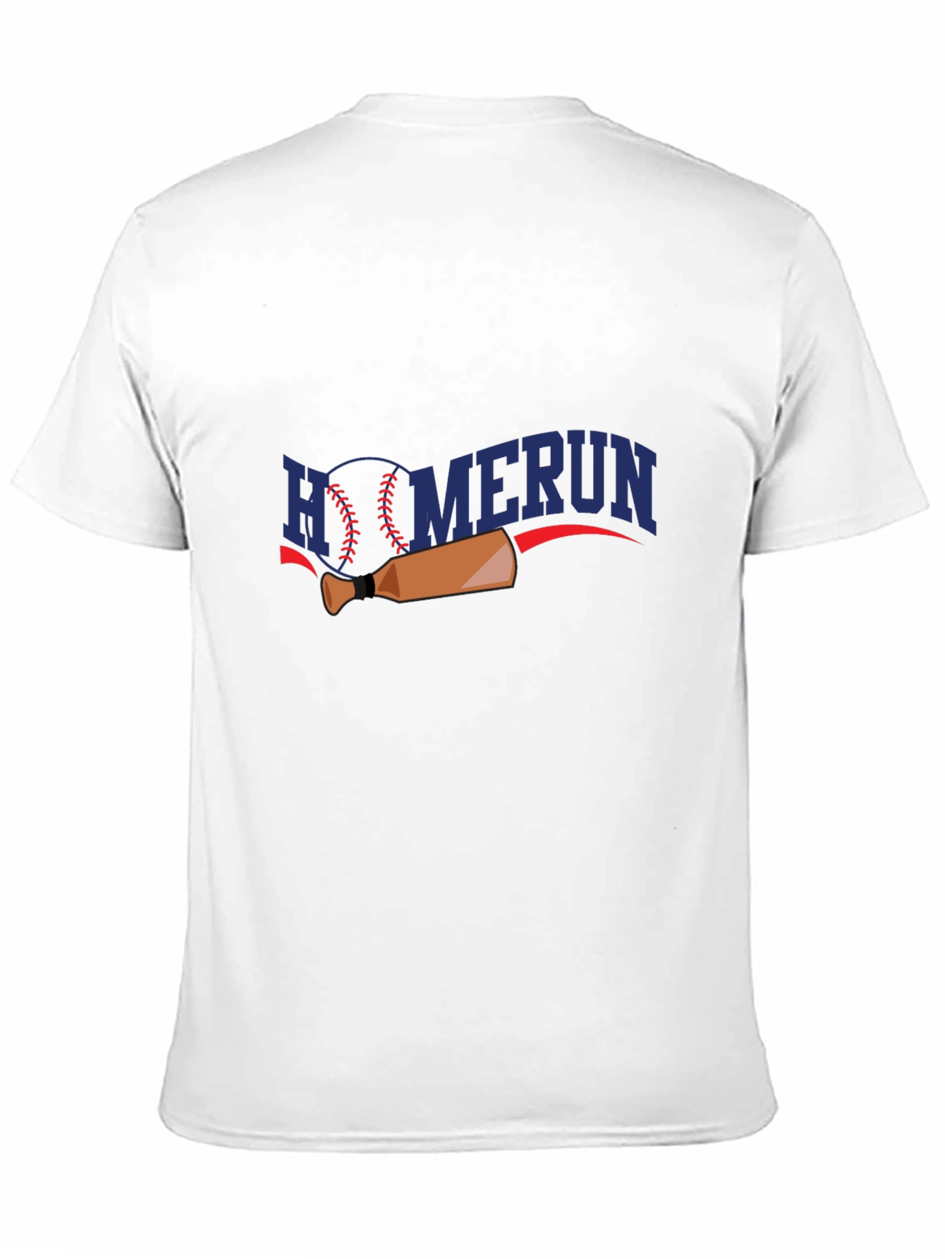Homerun Baseball Graphic T-Shirt