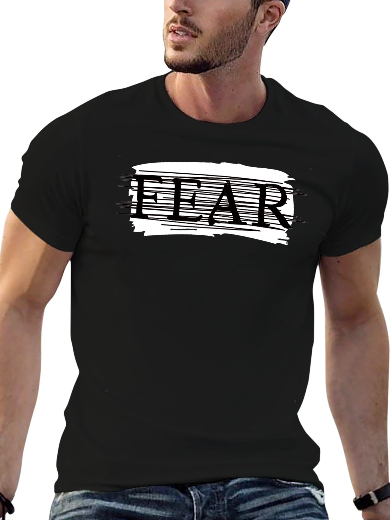 Fear Graphic Tee - Streetwear Style