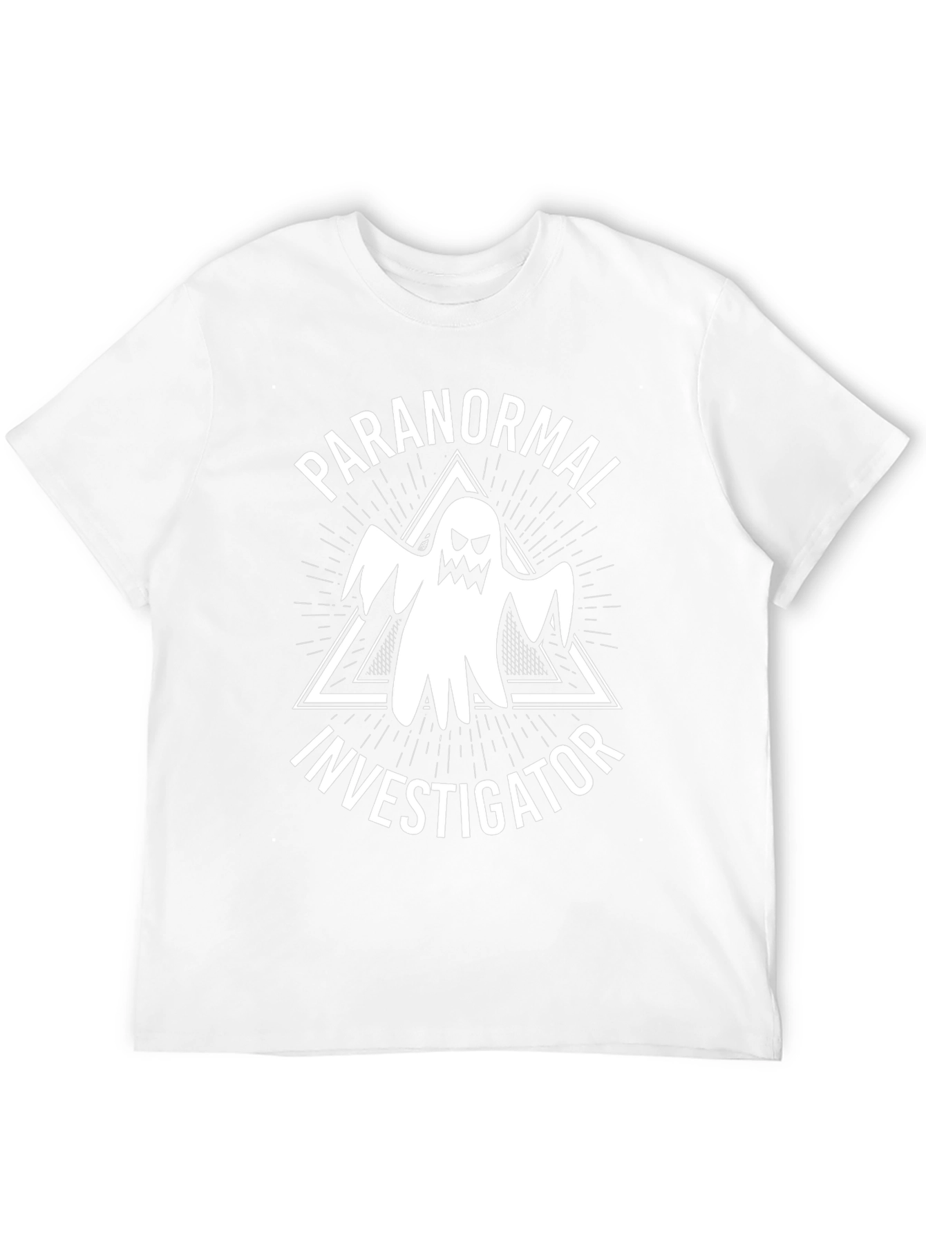 Paranormal Investigator Ghost Graphic T-Shirt