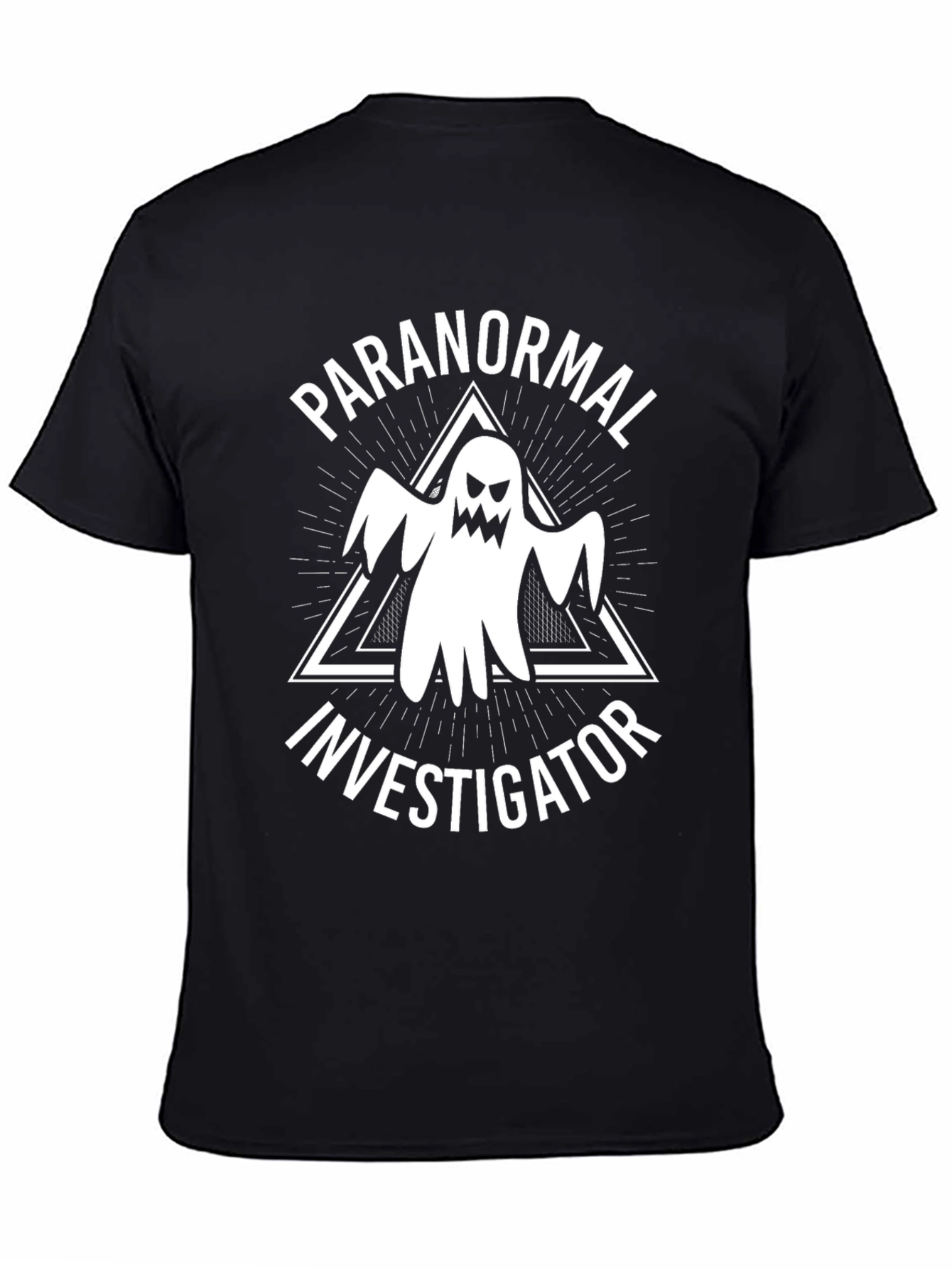 Paranormal Investigator Ghost Graphic T-Shirt