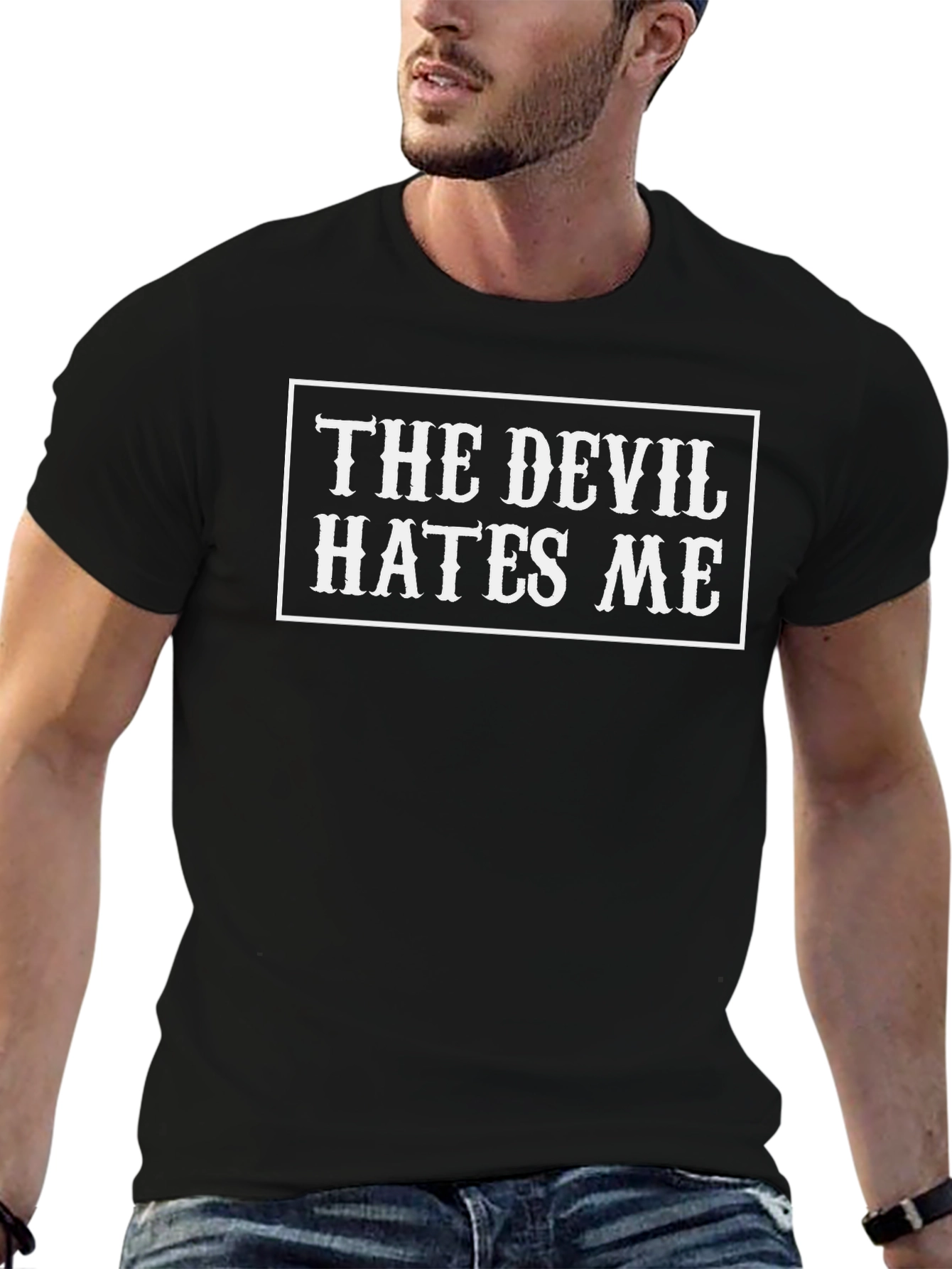 The Devil Hates Me T-Shirt - Bold Graphic Tee